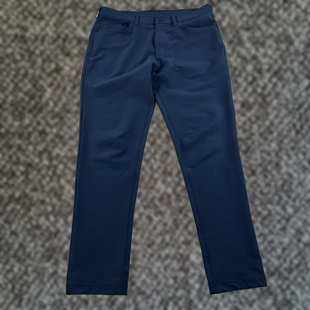 Vintage Public Rec 5-Pocket Pants Mens 31x30 Blue Travel Golf Work Performance Stretch Size US 31 - 1 Thumbnail