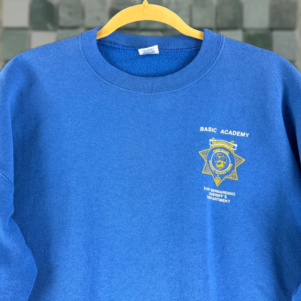 Soffe Vintage Soffe Sweats Pullover Mens XL Blue Shirt Size US XL / EU 56 / 4 - 1 Thumbnail