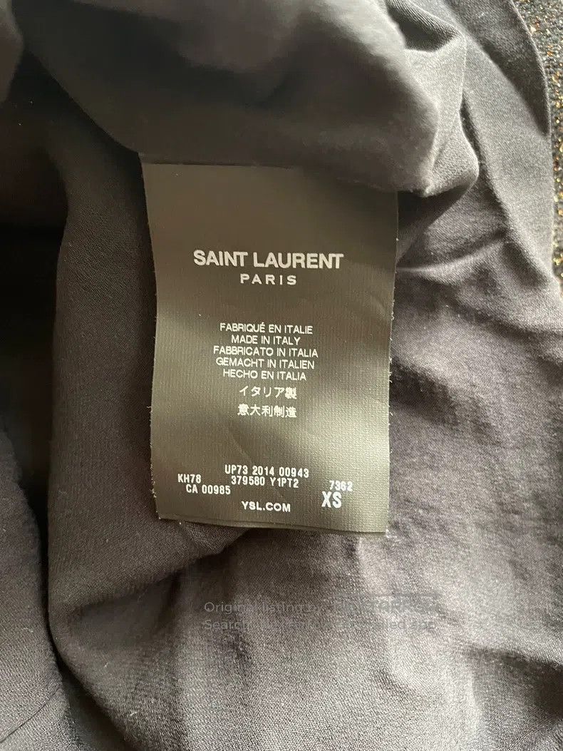 Saint Laurent Paris Saint Laurent Paris Mohair Star Print Cardigan Size US XS / EU 42 / 0 - 5 Thumbnail