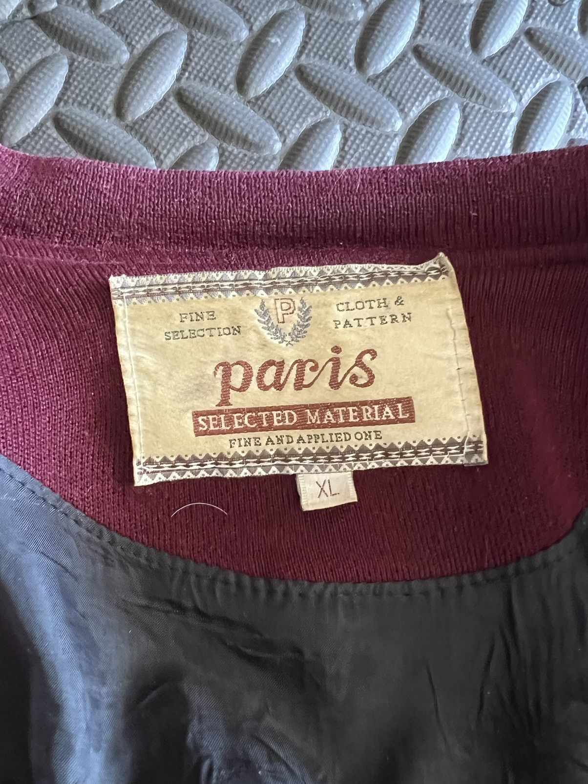 Vintage Vintage 90s Cardigan Bomber Paris Size US L / EU 52-54 / 3 - 4 Thumbnail