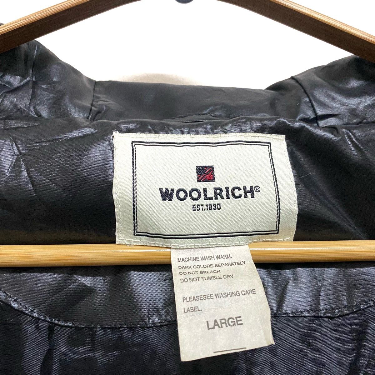Woolrich Woolen Mills Rare WOOLRICH Puffer Bomber Jacket Hoodie Zipper Button Up Size US L / EU 52-54 / 3 - 10 Thumbnail