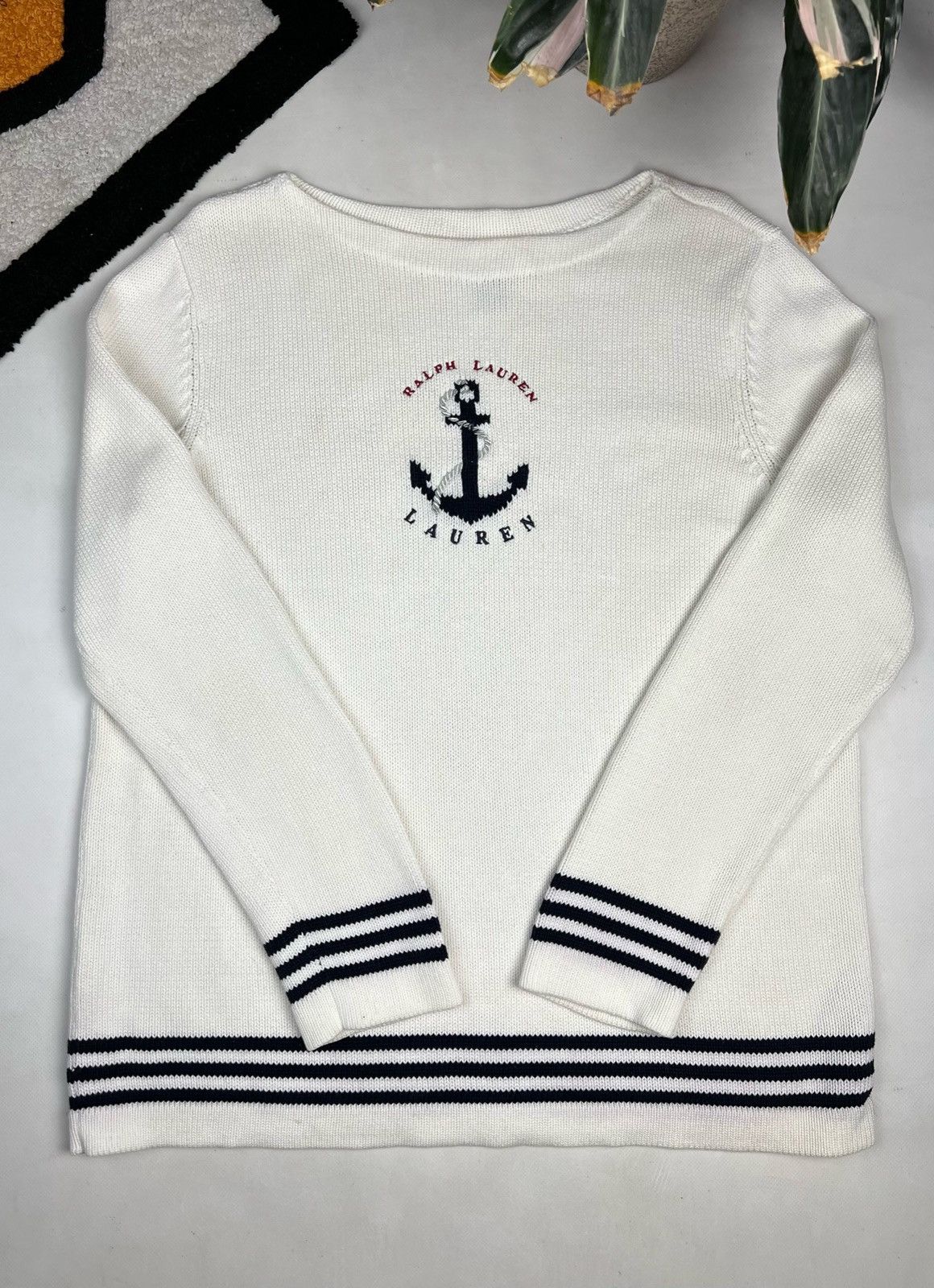 Lauren Ralph Lauren × Ralph Lauren × Vintage Vintage Y2K Lauren By RL Button Shoulder Mock Turtleneck L Size L / US 10 / IT 46 - 3 Thumbnail