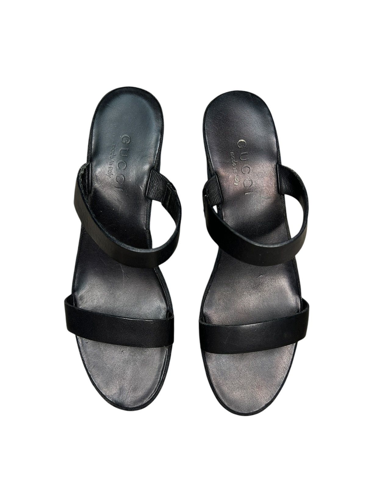 Gucci × Tom Ford Monogram Platform Sandals Size US 5.5 / IT 35.5 - 2 Thumbnail