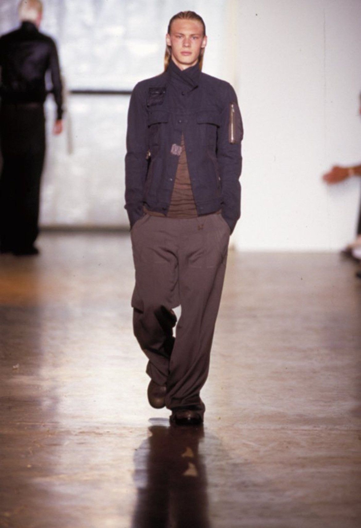 Rick Owens SS03 Suckerball Waxed Reconstructed Scrap Jacket Size US XS / EU 42 / 0 - 14 Thumbnail