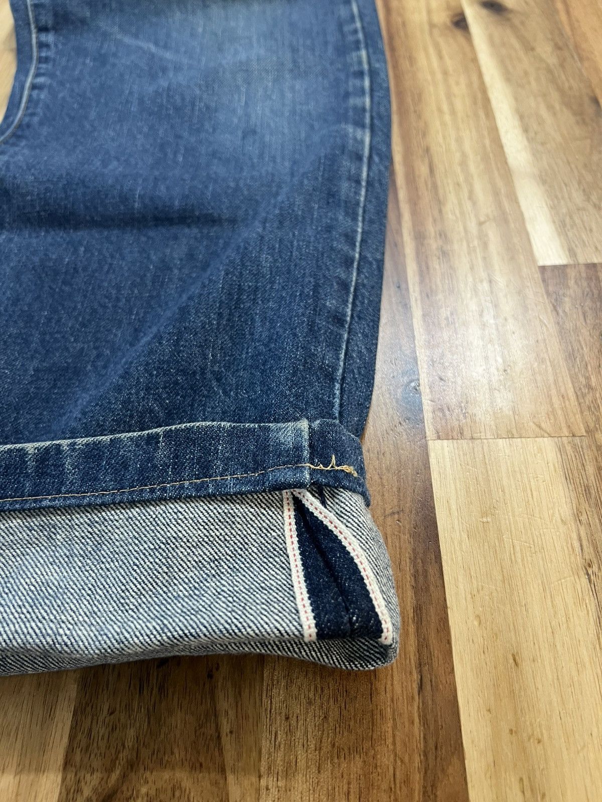 Levi's Vintage Levis 502 Big E Button J22 Denim Jeans Size US 30 / EU 46 - 4 Thumbnail