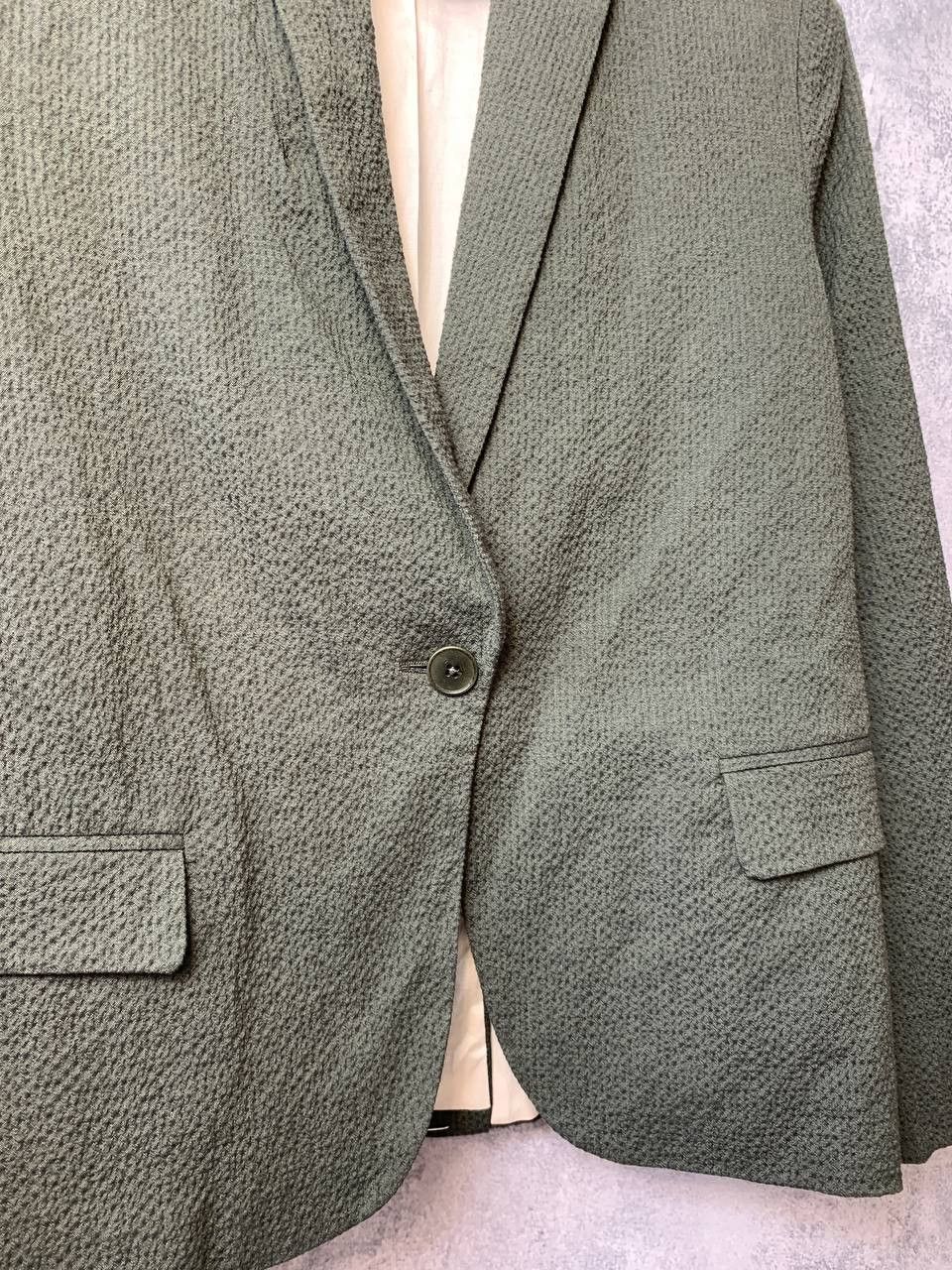 Jigsaw RRP £189 Jigsaw Women Seersucker Portofino Jacket Blazer Size M / US 6-8 / IT 42-44 - 7 Thumbnail