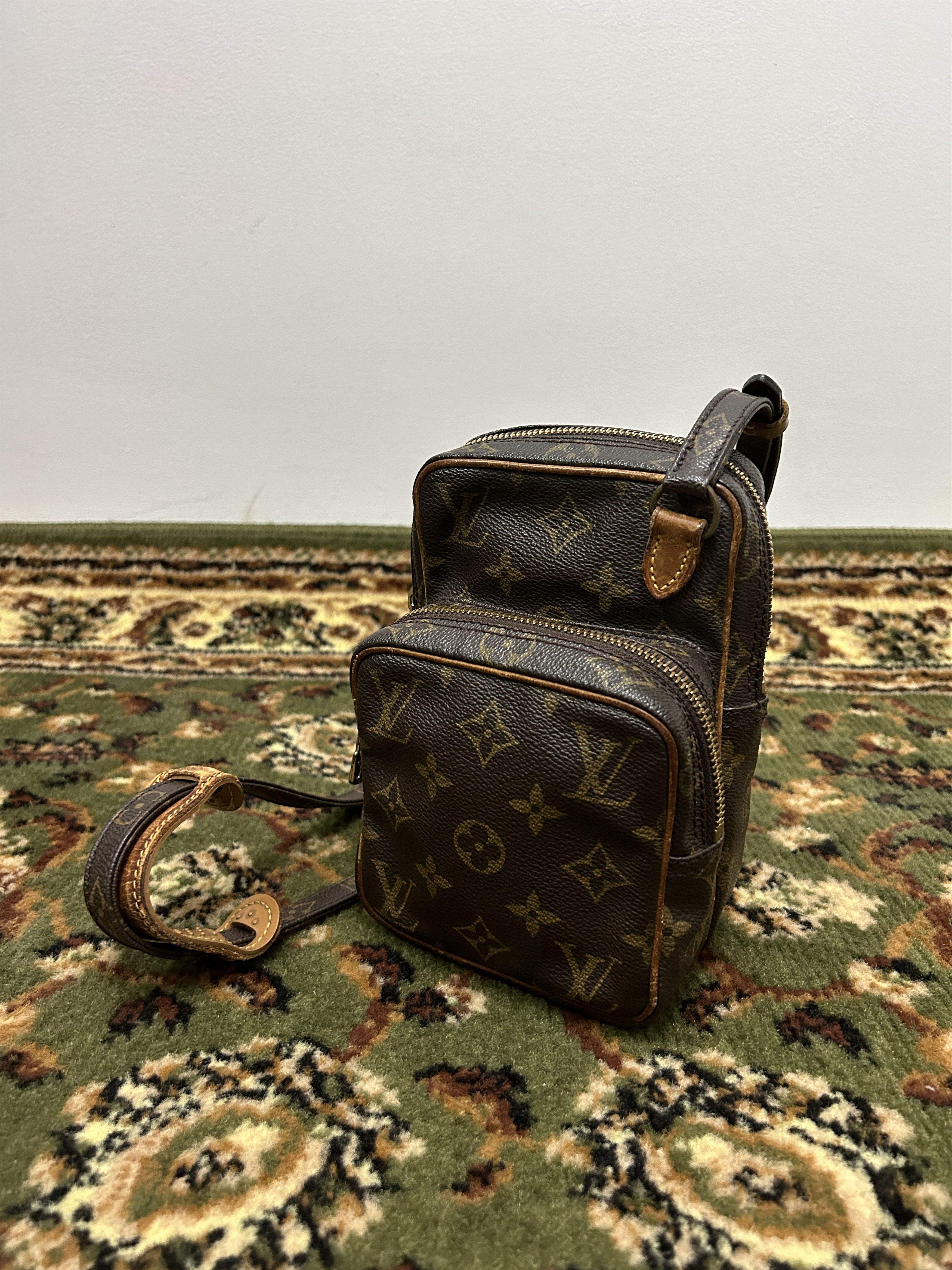 Louis Vuitton × Vintage Vtg 80s Louis Vuitton monogram