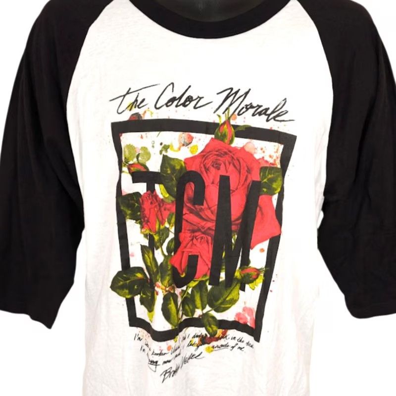 Tultex The Color Morale T Shirt Mens Size Medium Black Band Tee PMID Size US M / EU 48-50 / 2 - 2 Thumbnail