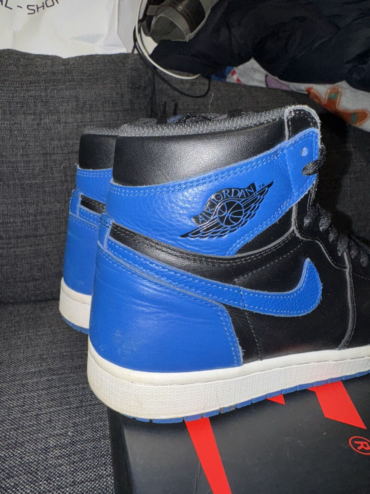 Jordan Brand Air Jordan 1 High Royal Blue Size US 8 / EU 41 - 11 Thumbnail