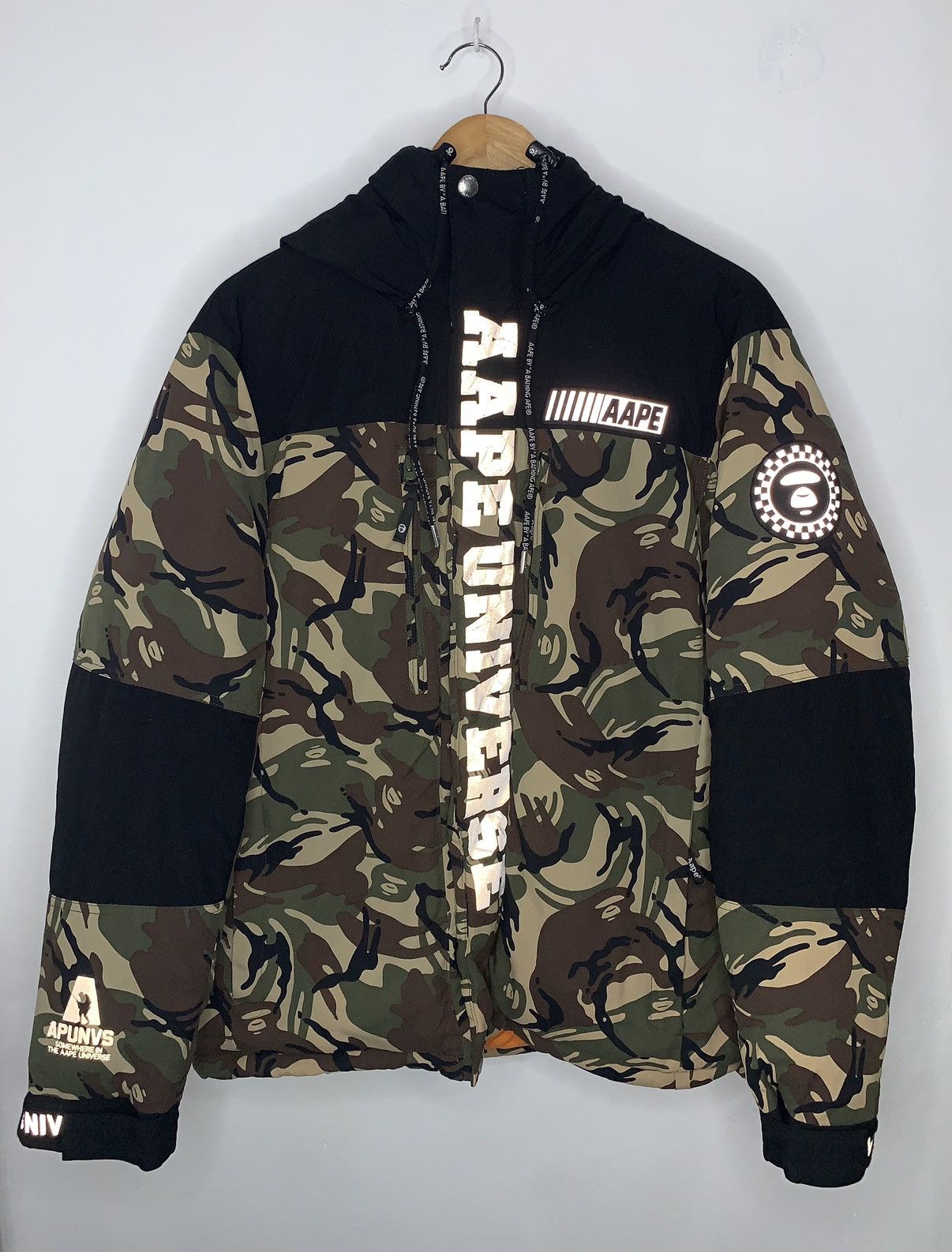 Aape Down Jacket/ A Bathing Ape