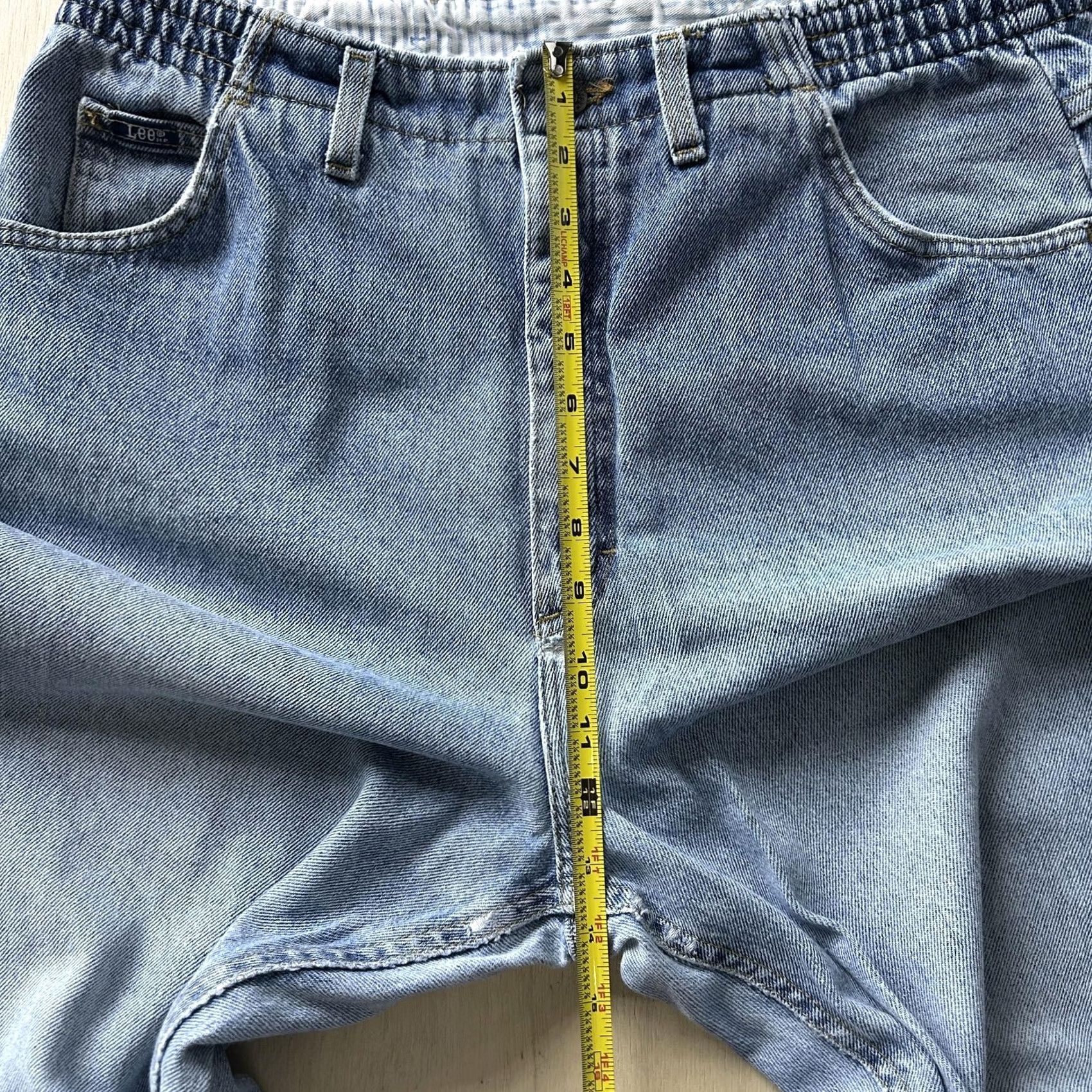 Lee Vintage Lee Relaxed Straight Jeans - Womens 18 Long Light Wash Denim Size 40" / US 18 - 7 Thumbnail