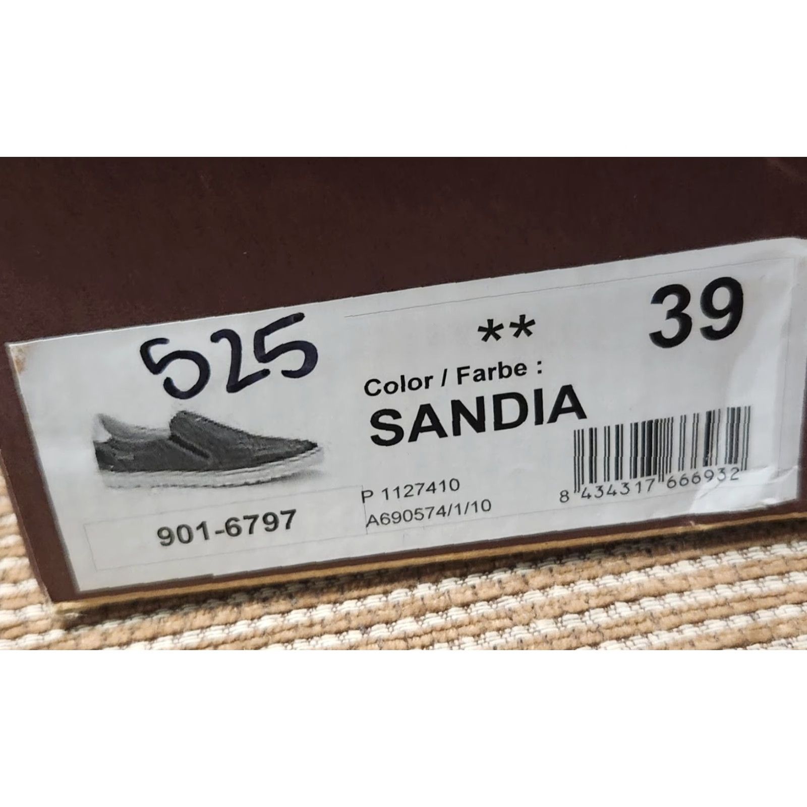 Vintage Pikolinos Sandals Women's Sandia NWB Size 8 39 Slip-On Leather 901-6797 Lagos P. Vallarta Sandal W1l-df0666 Women Size US 8 / IT 38 - 4 Thumbnail