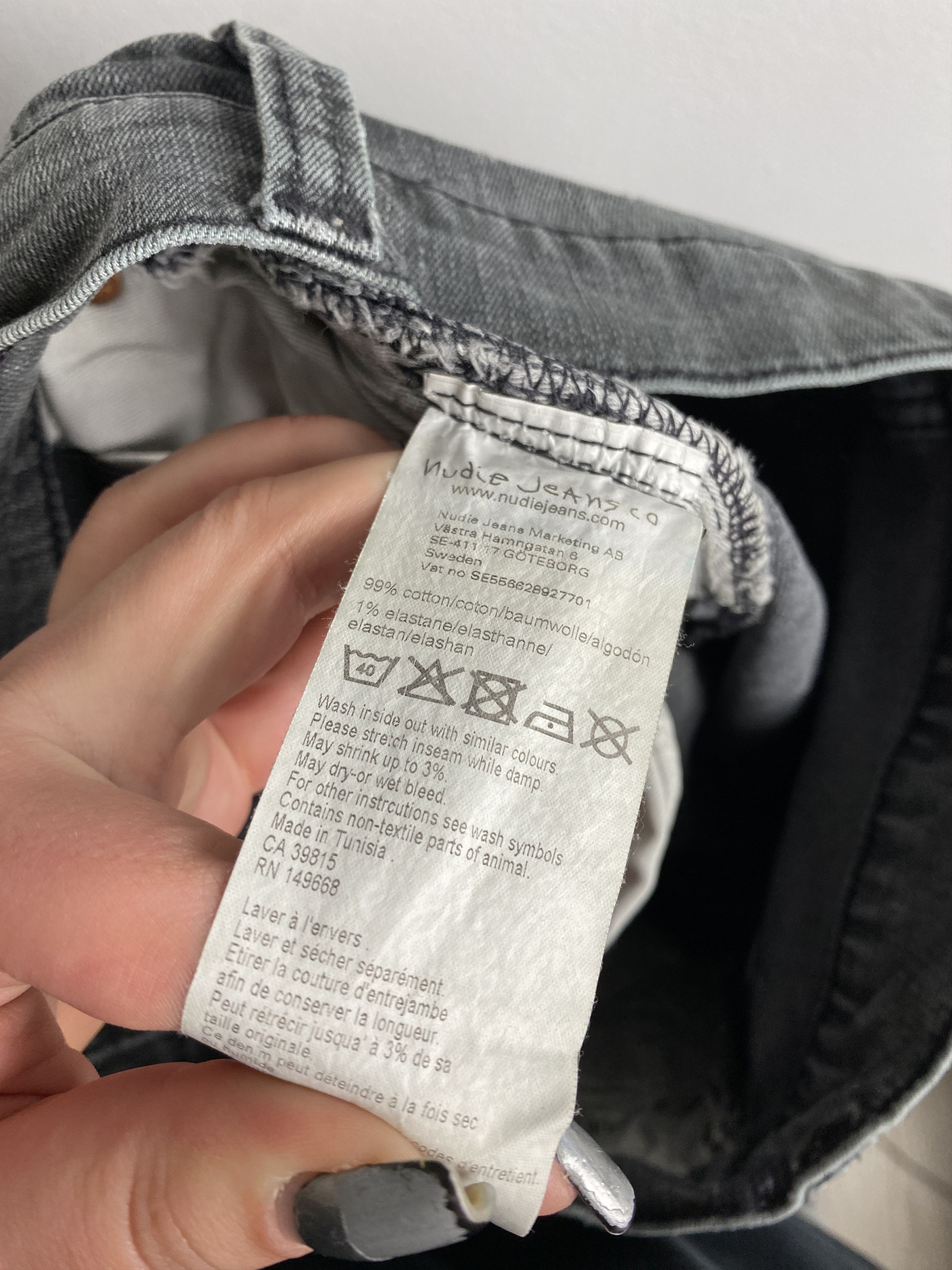 Nudie Jeans Nudie Jeans Brute Knut denim jeans pants Size US 28 / EU 44 - 8 Thumbnail