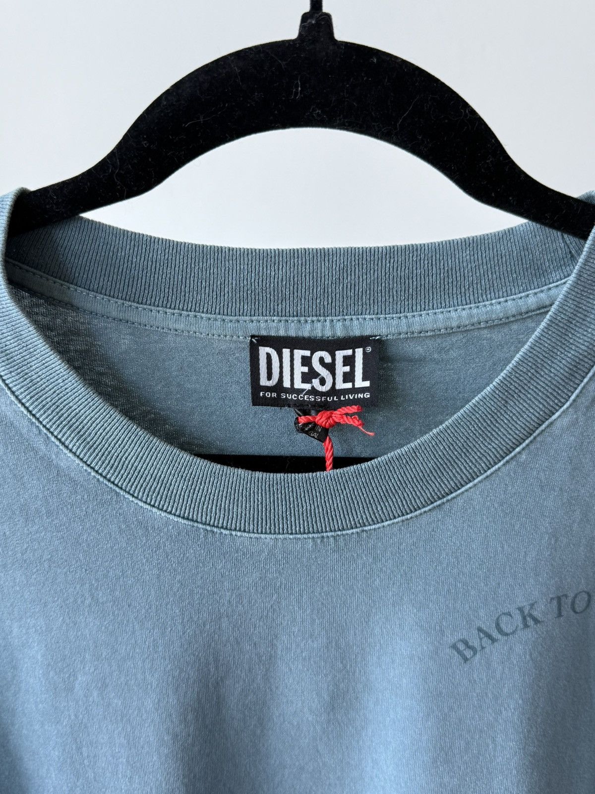 Diesel Diesel by Glen Martens ”back to reality” washed tee Size US XL / EU 56 / 4 - 5 Thumbnail