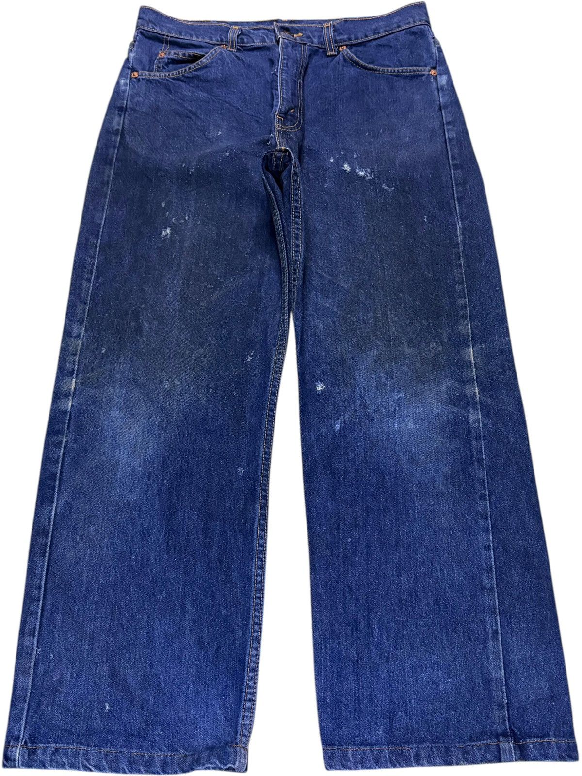 Levi's Vintage 80s Levis 612 Orange Tab Blue Wash Baggy Jeans Size US 32 / EU 48 - 1 Thumbnail