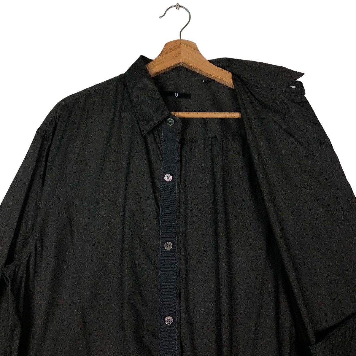 Jil Sander 🔥Rich Black - Bondage Shirts Jacket Bondage J+ Jill Sander Size US S / EU 44-46 / 1 - 10 Thumbnail