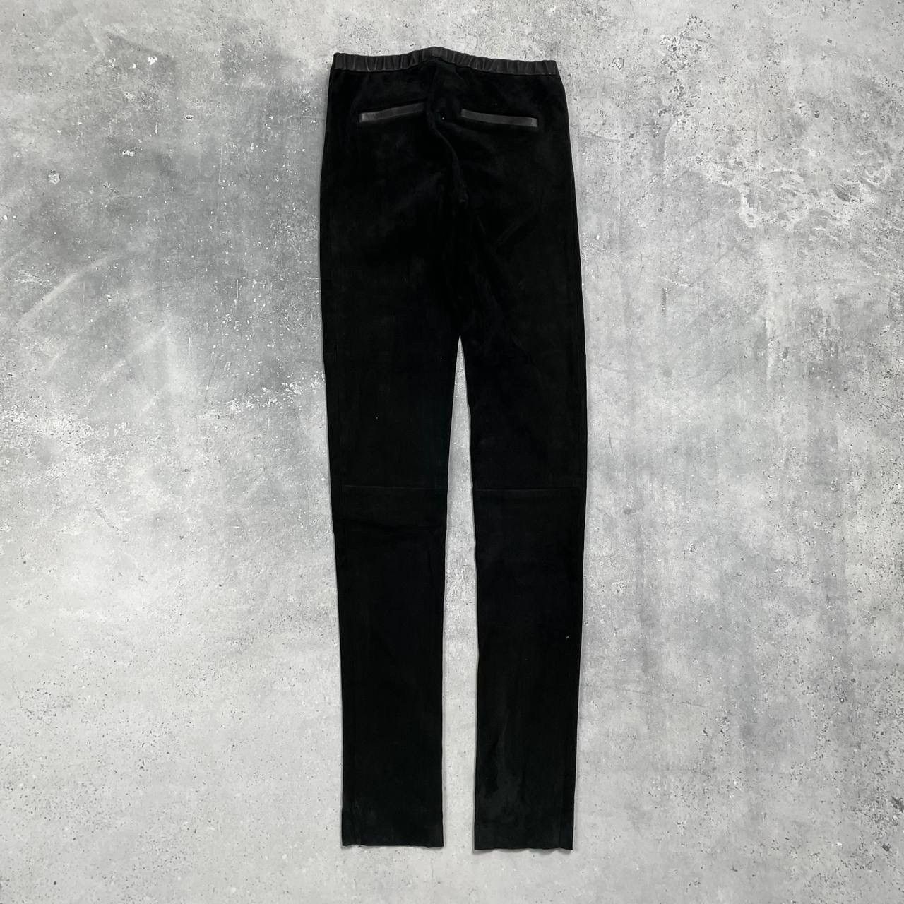 Designer × Isabel Marant Isabel Marant Velvet Lambskin Leather Leggings Women’s Size 26" / US 2 / IT 38 - 2 Thumbnail