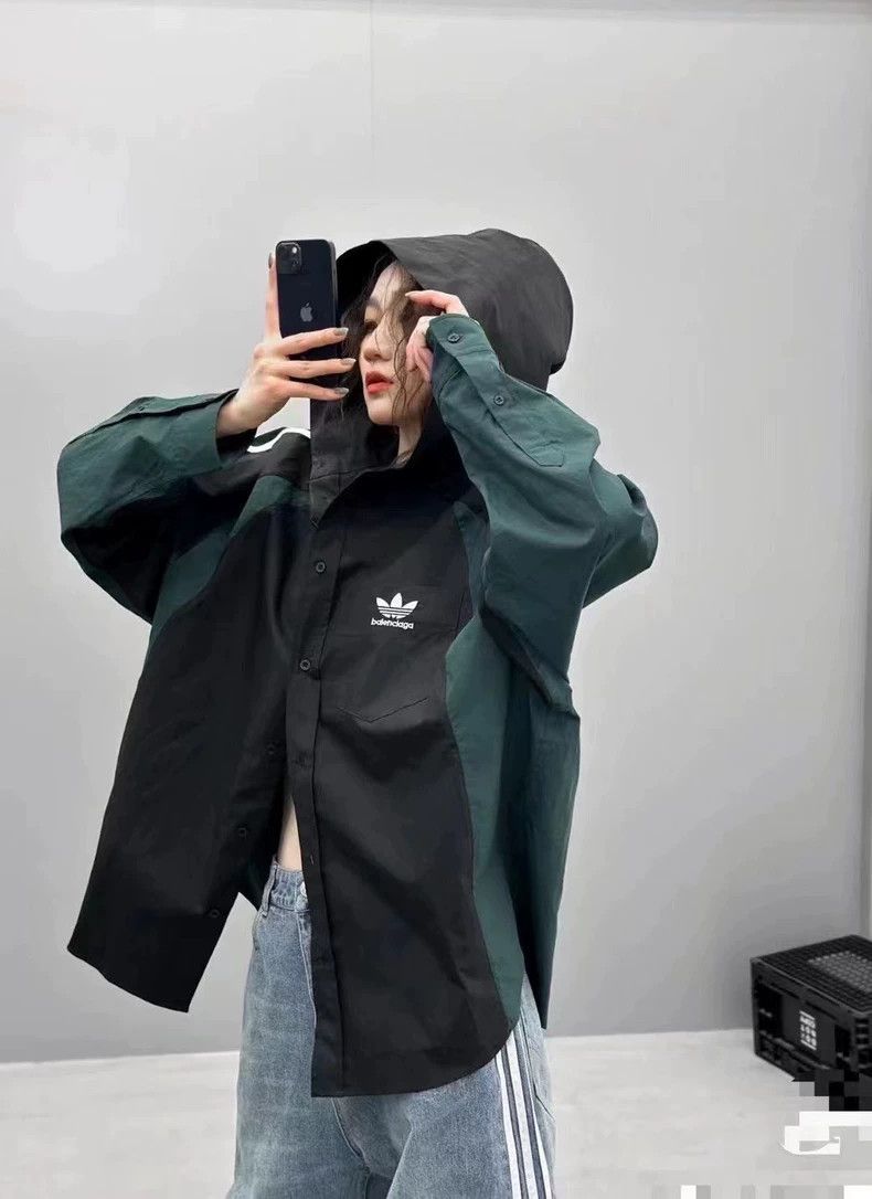 Balenciaga Balenciaga Hooded Jacket 2504-Nextarrow Size US L / EU 52-54 / 3 - 9 Thumbnail
