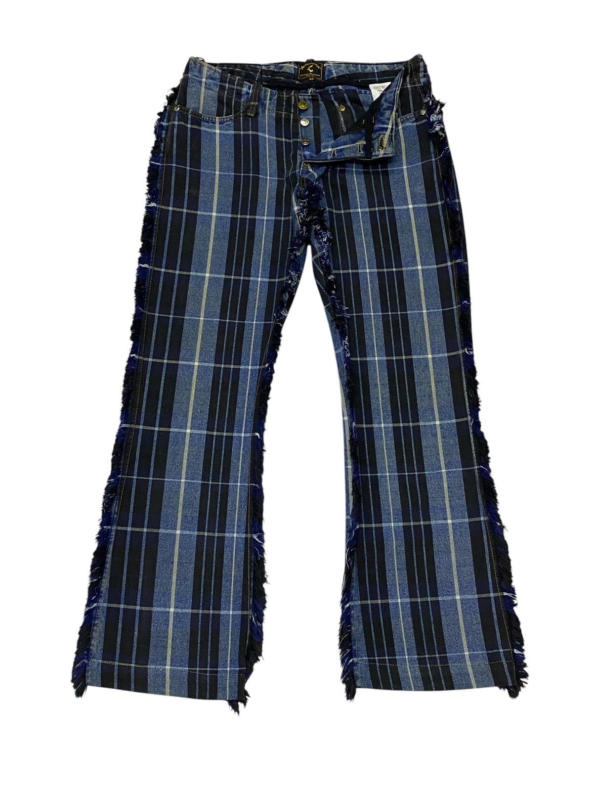 Vivienne Westwood 💃Rare🔥Vivienne Westwood Anglomania With Frayed Seams Denim Size 28" / US 6 / IT 42 - 2 Thumbnail