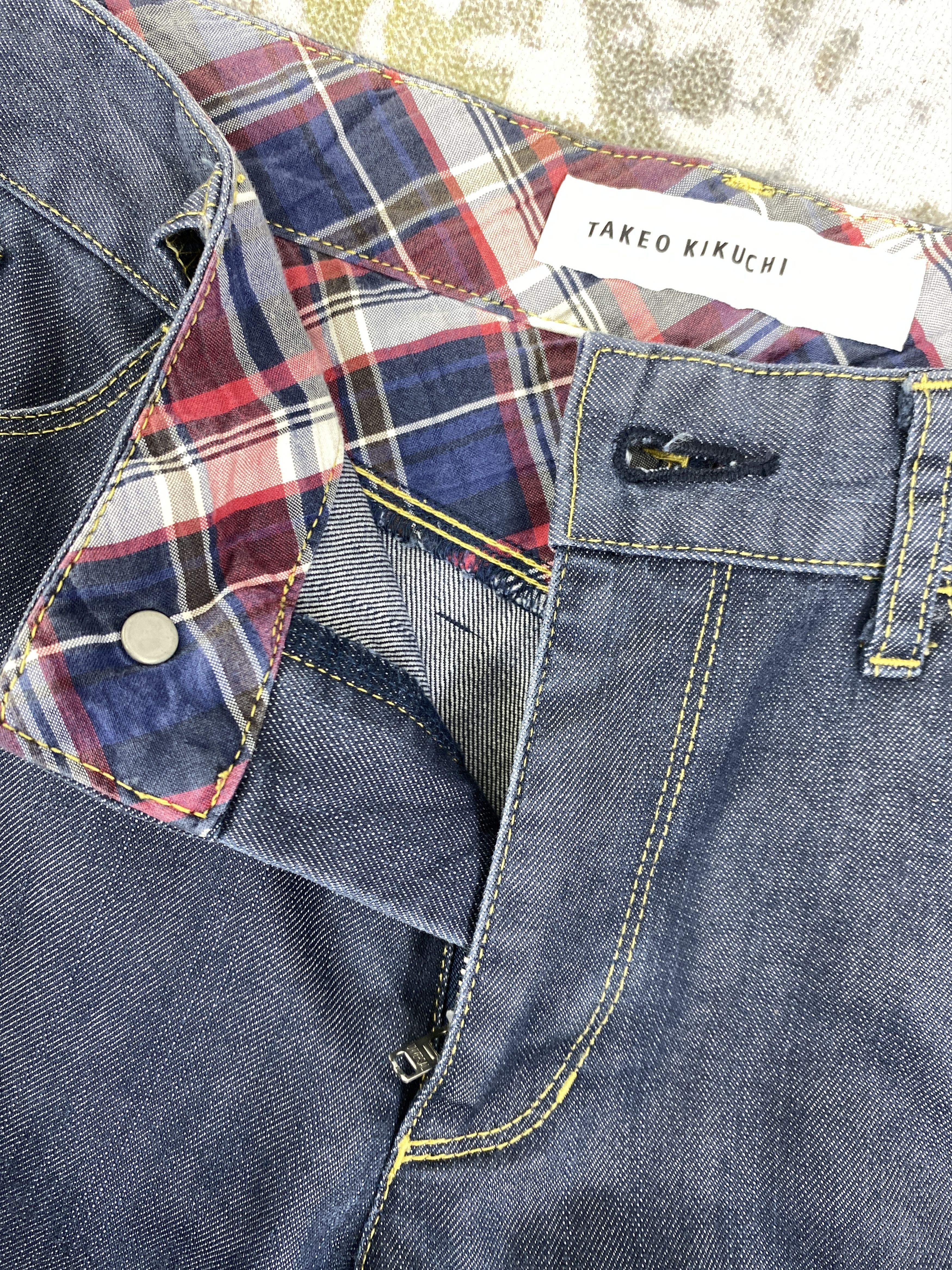 Takeo Kikuchi Vintage takeo kikuchi kapital style Jeans 34x30 - JN3042 Size US 34 / EU 50 - 6 Thumbnail