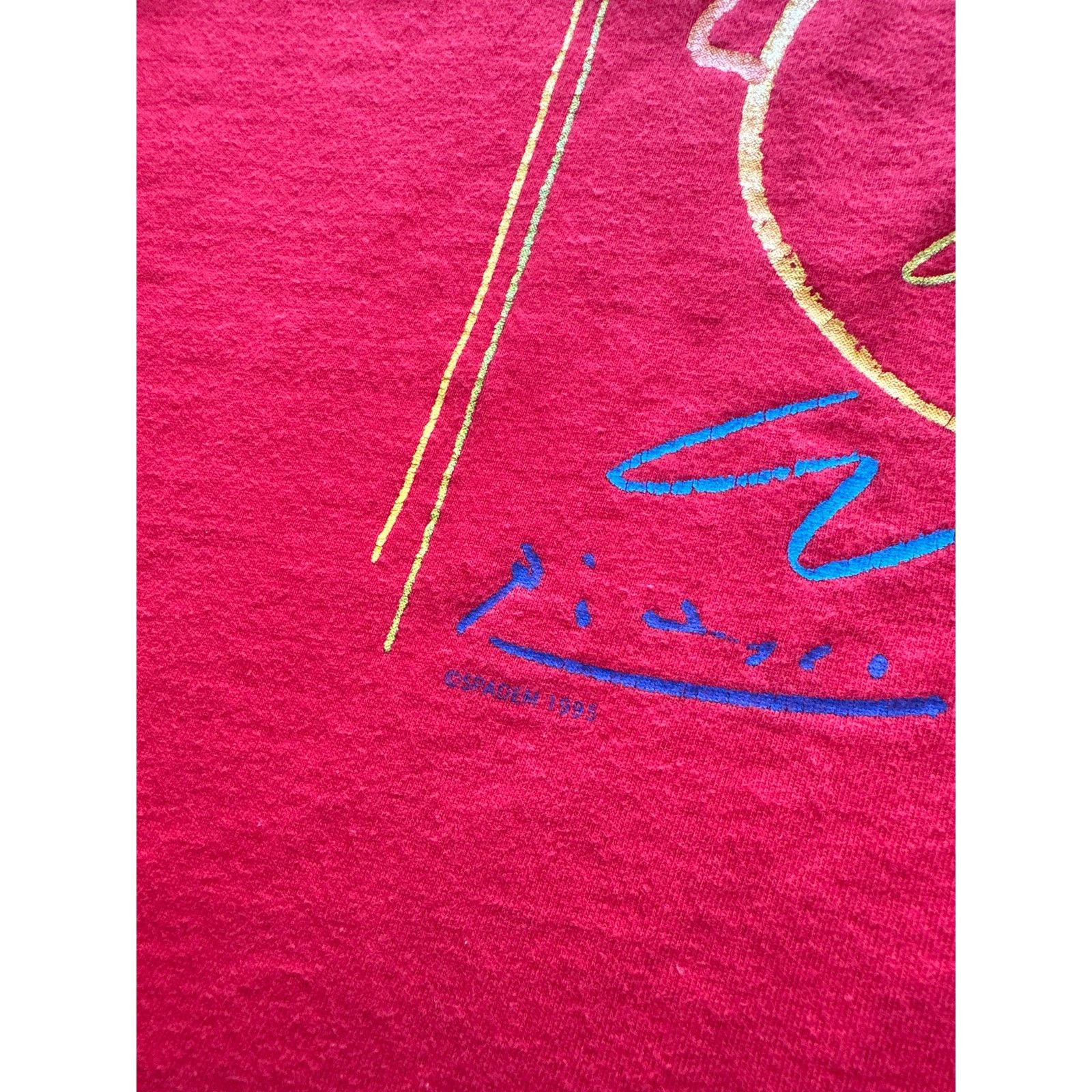 Vintage Vintage Pablo Picasso Fernand Mourlot 95 Graphic T Shirt LG Size US L / EU 52-54 / 3 - 3 Thumbnail