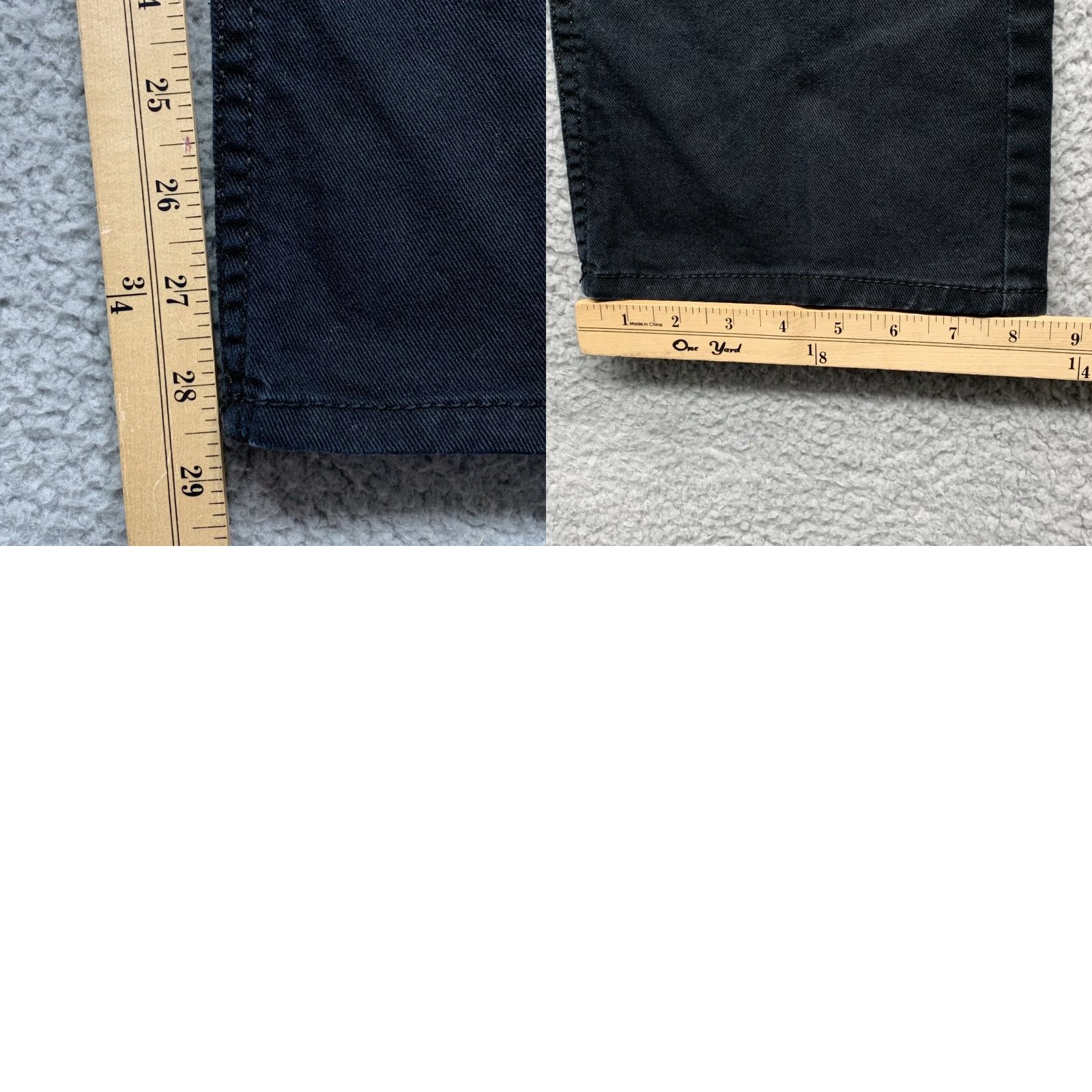 Buffalo David Bitton Buffalo David Bitton Jeans Men's Slim Straight Stretch Black 5-Pocket Sz 35/28.5 Size US 35 - 9 Thumbnail