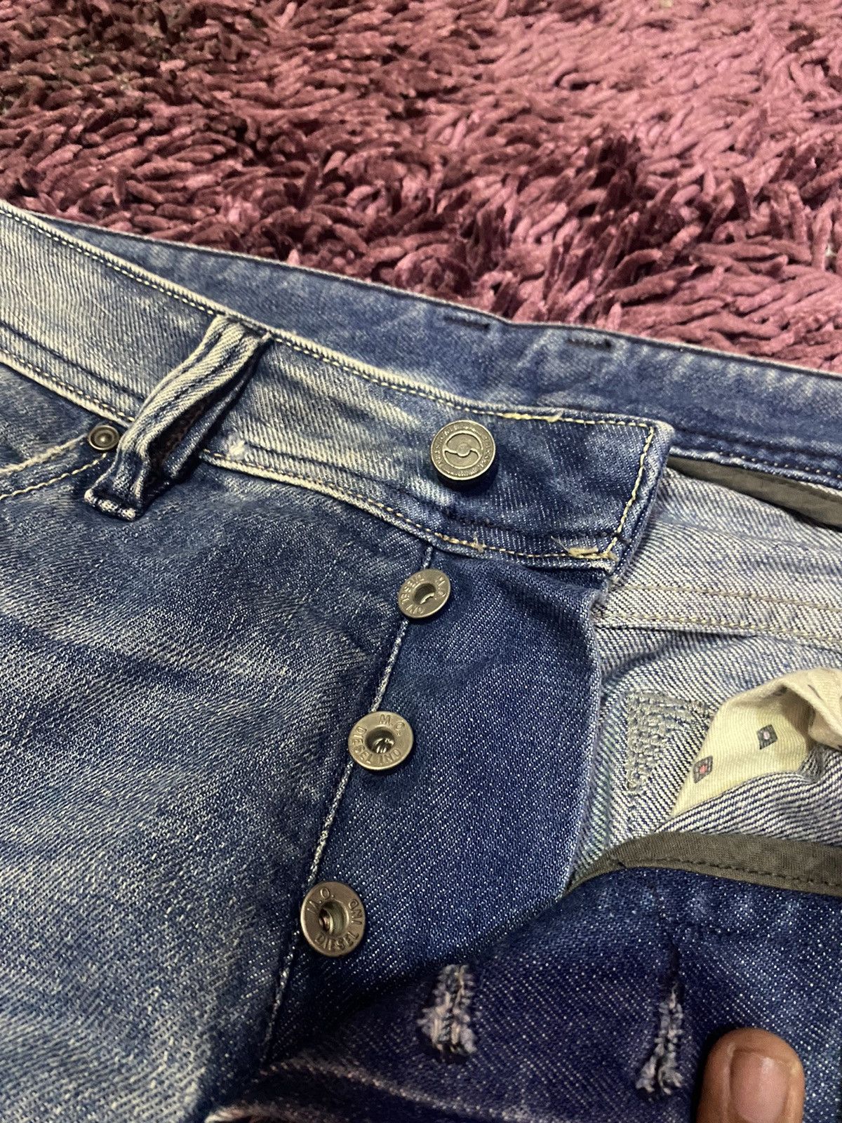 Diesel × Vintage FLARE 🔥 Vintage Diesel Trouleg Jeans Size US 33 - 10 Thumbnail