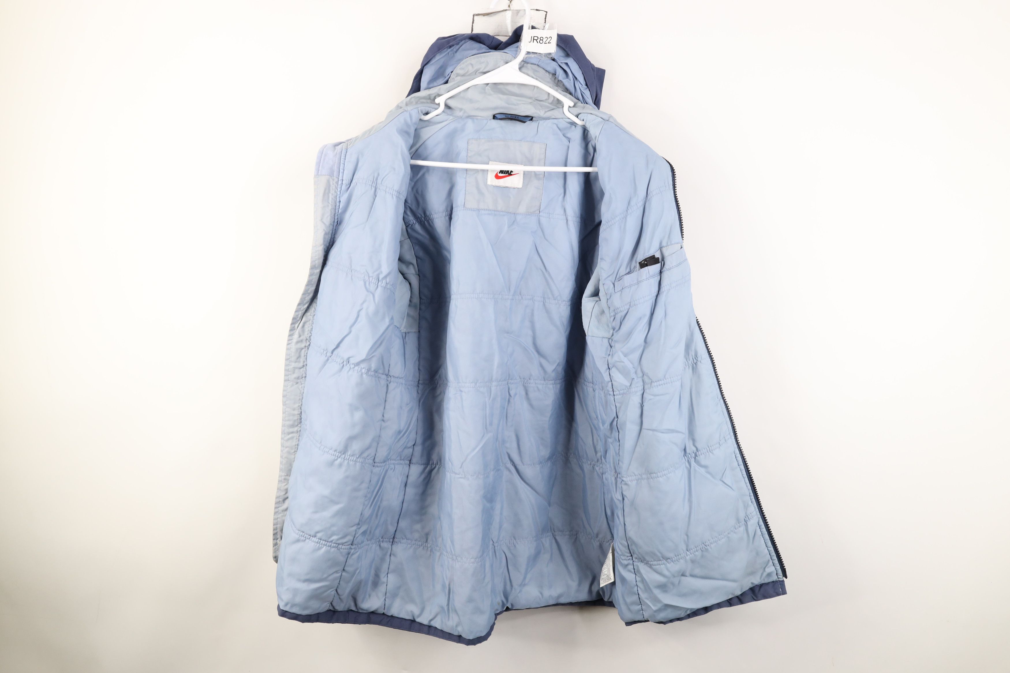 Nike Vintage 90s Nike Scott Mini Swoosh Hooded Parka Jacket Size M / US 6-8 / IT 42-44 - 10 Thumbnail