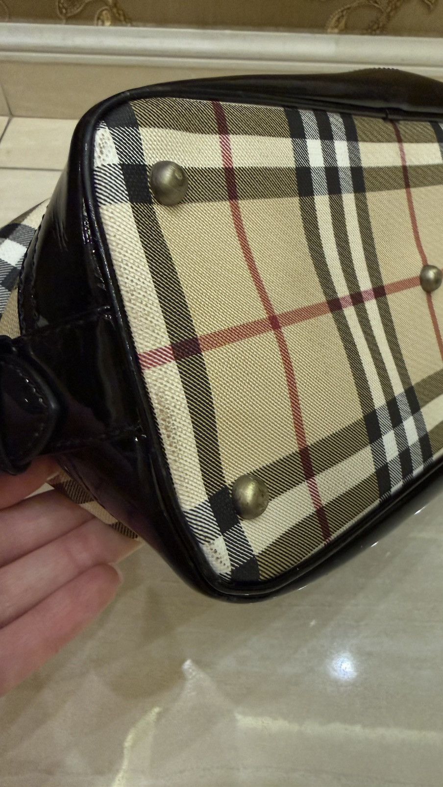 Burberry Burberry Nova Check Top Handle Bag Limited Edition Size ONE SIZE - 8 Thumbnail