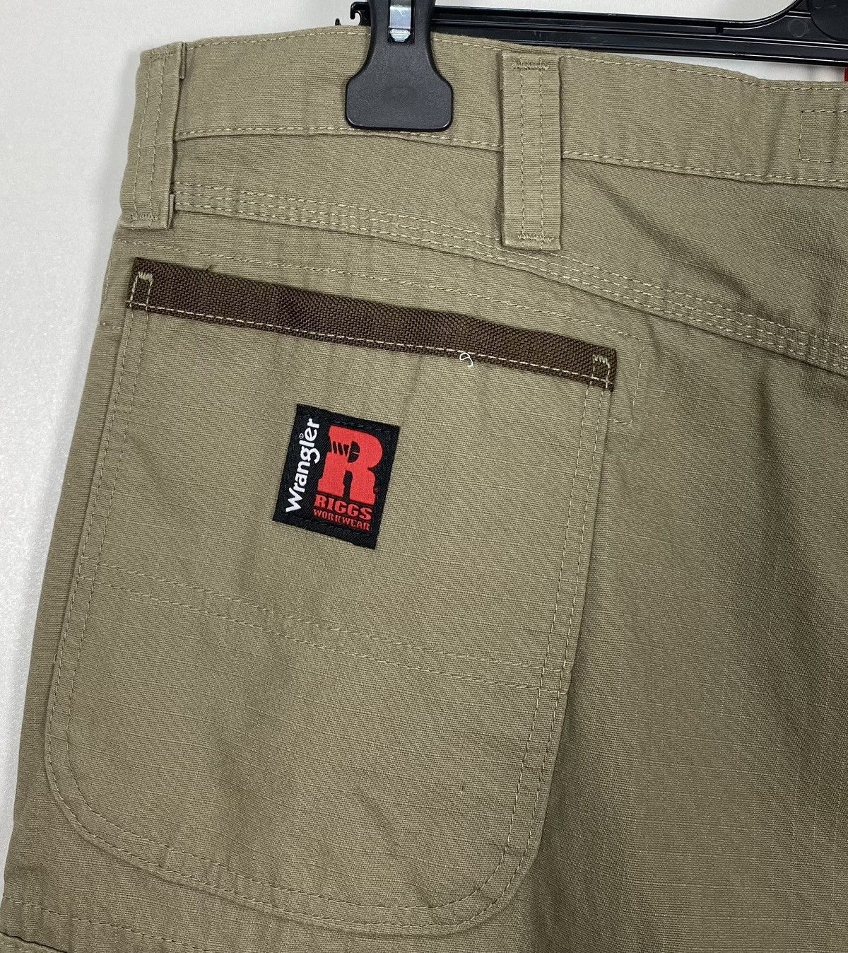 Wrangler NWT Wrangler Riggs Ranger Ripstop Workwear Pants Khaki Relax Size US 42 / EU 58 - 6 Thumbnail