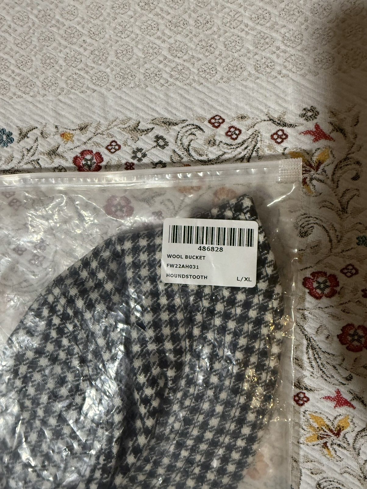 Aime Leon Dore Aime Leon Dore ALD Wool Bucket Hat Houndstooth Size L / XL Size ONE SIZE - 8 Thumbnail