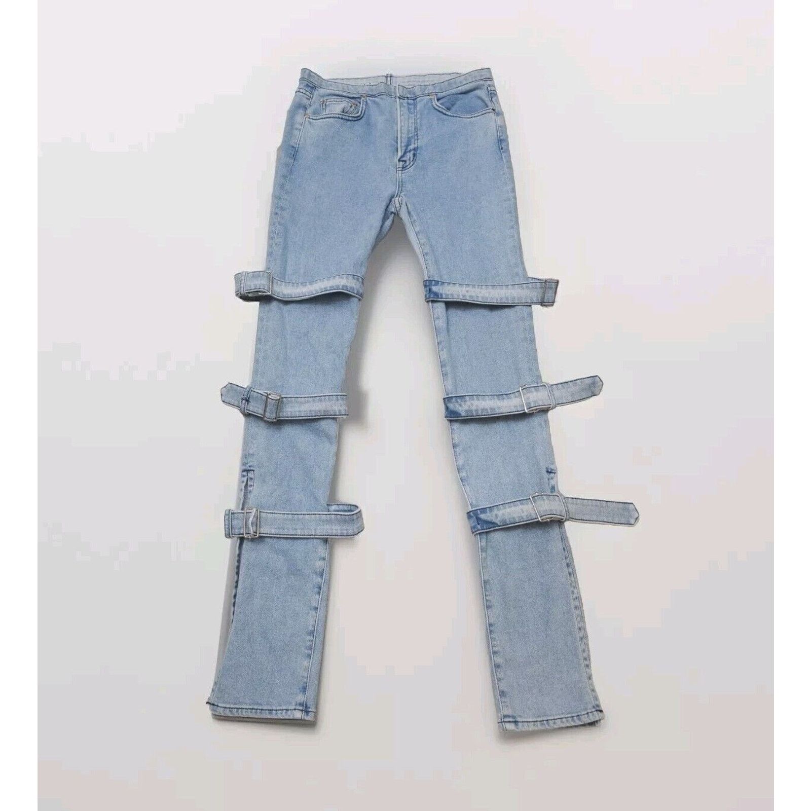 COTTONCITIZEN Cotton Citizen Straps Blue Jeans Revolve Women’s Size 28 Size 28" / US 6 / IT 42 - 6 Thumbnail
