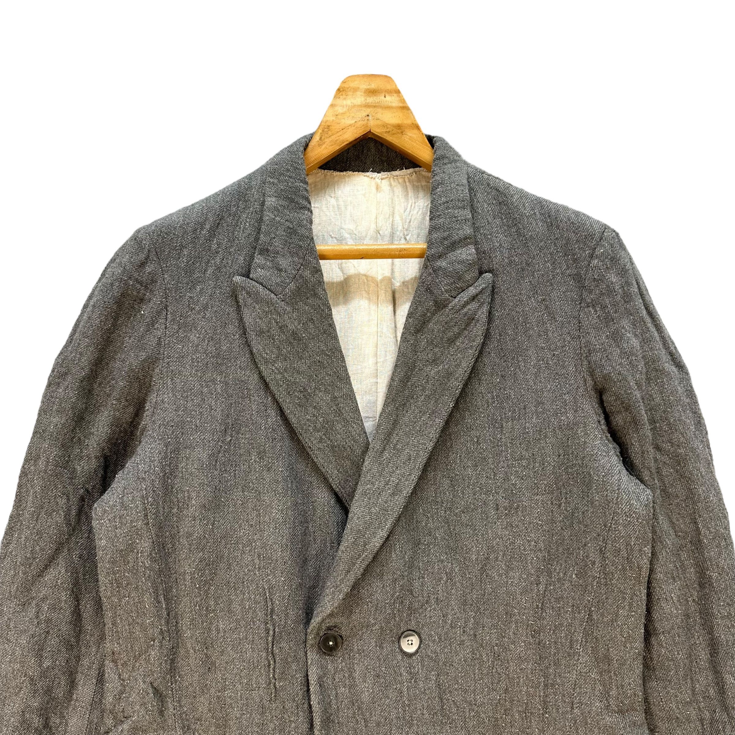 Poeme Bohemien Vintage POEME BOHEMEIN Wool Blend Long Coat #A76-1843 Size US M / EU 48-50 / 2 - 2 Thumbnail