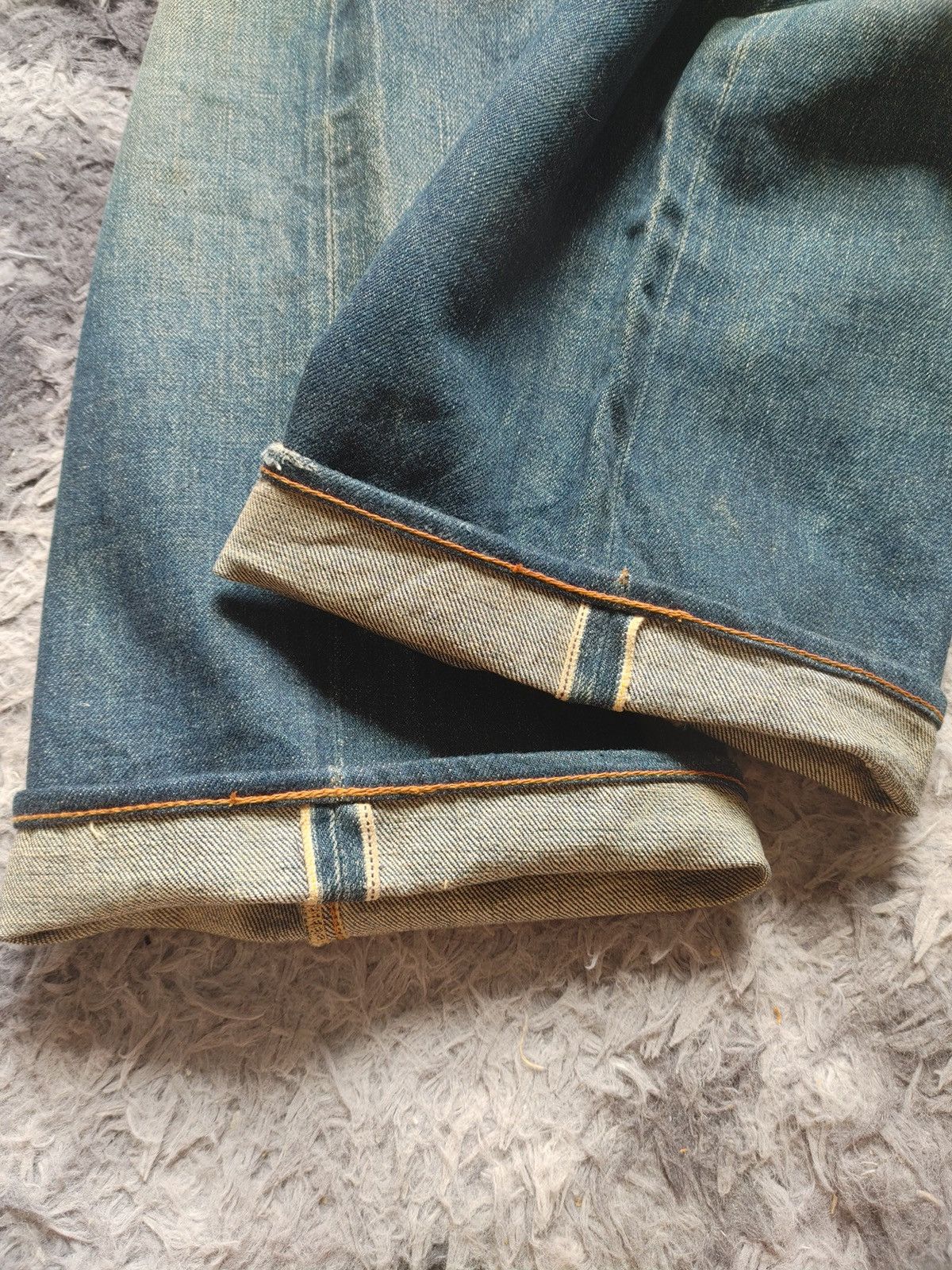 Evisu × Vintage Vintage Evisu Evis Selvedge Denim Size US 35 - 5 Thumbnail