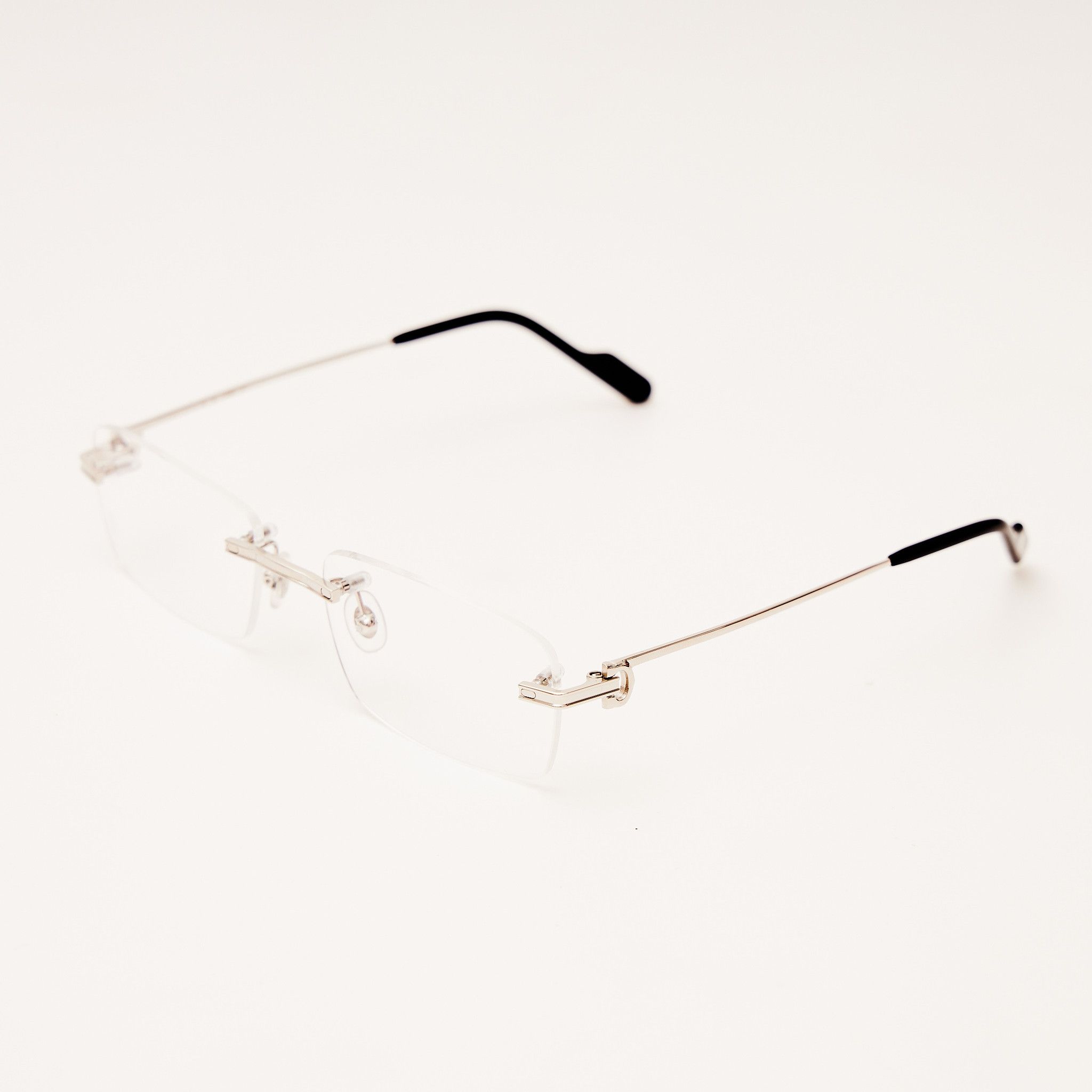 image of Cartier Ct0259O 001 in White Gold, Men's