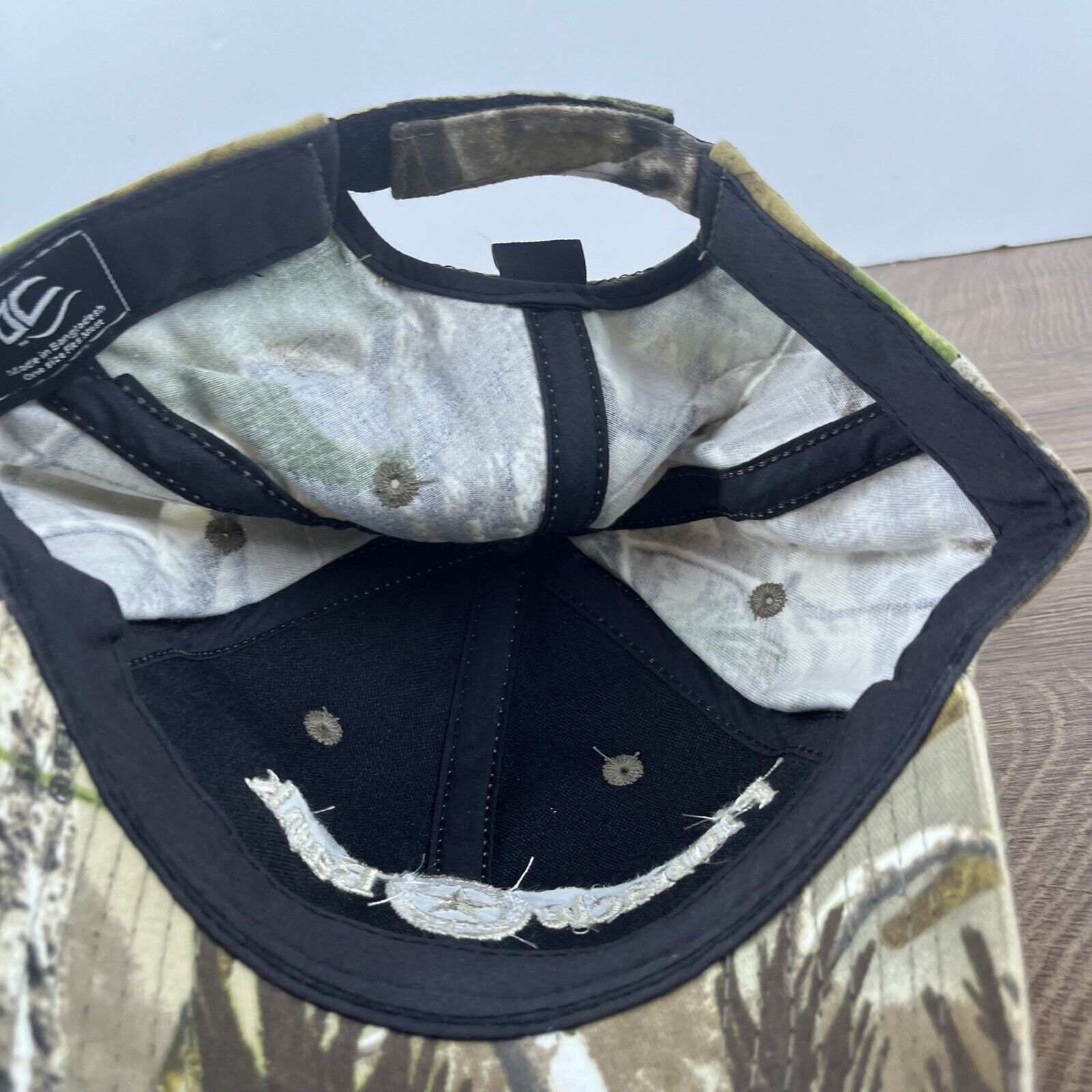Other Pinnacle Bank Hat Adjustable Hat Camo Adjustable Hat Green A Size ONE SIZE - 13 Thumbnail
