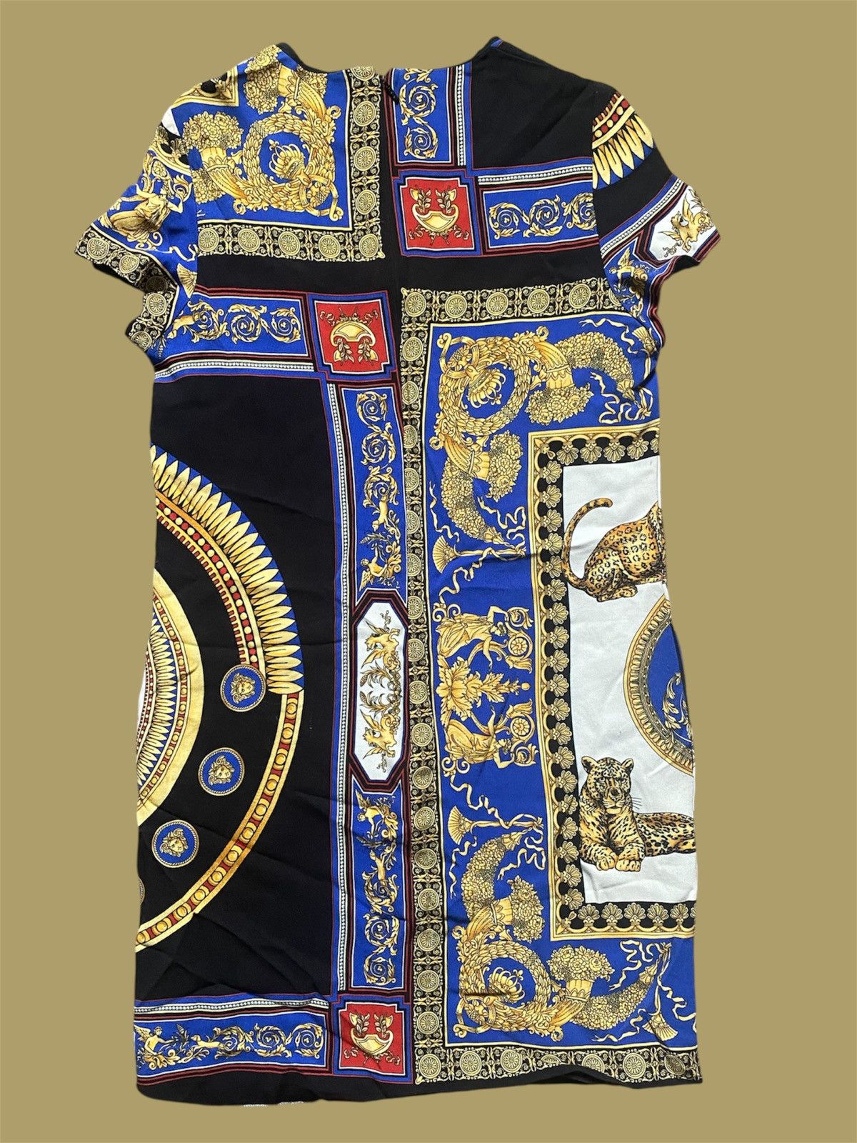 Versace Versace mini dress baroque print Size M / US 6-8 / IT 42-44 - 2 Thumbnail