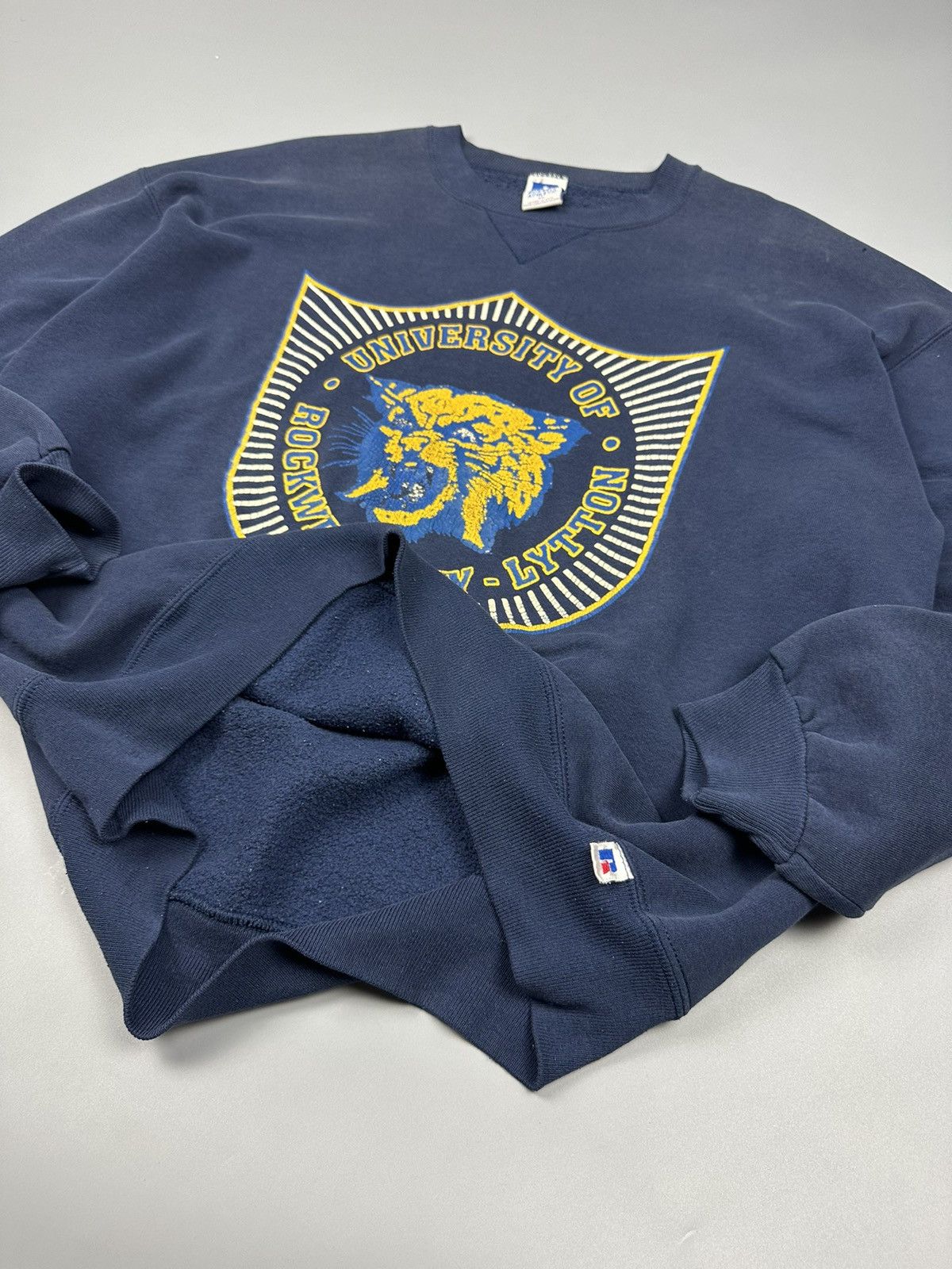 Russell Athletic × Vintage Vintage Russel Athletic University Sweatshirt Size US XL / EU 56 / 4 - 5 Thumbnail
