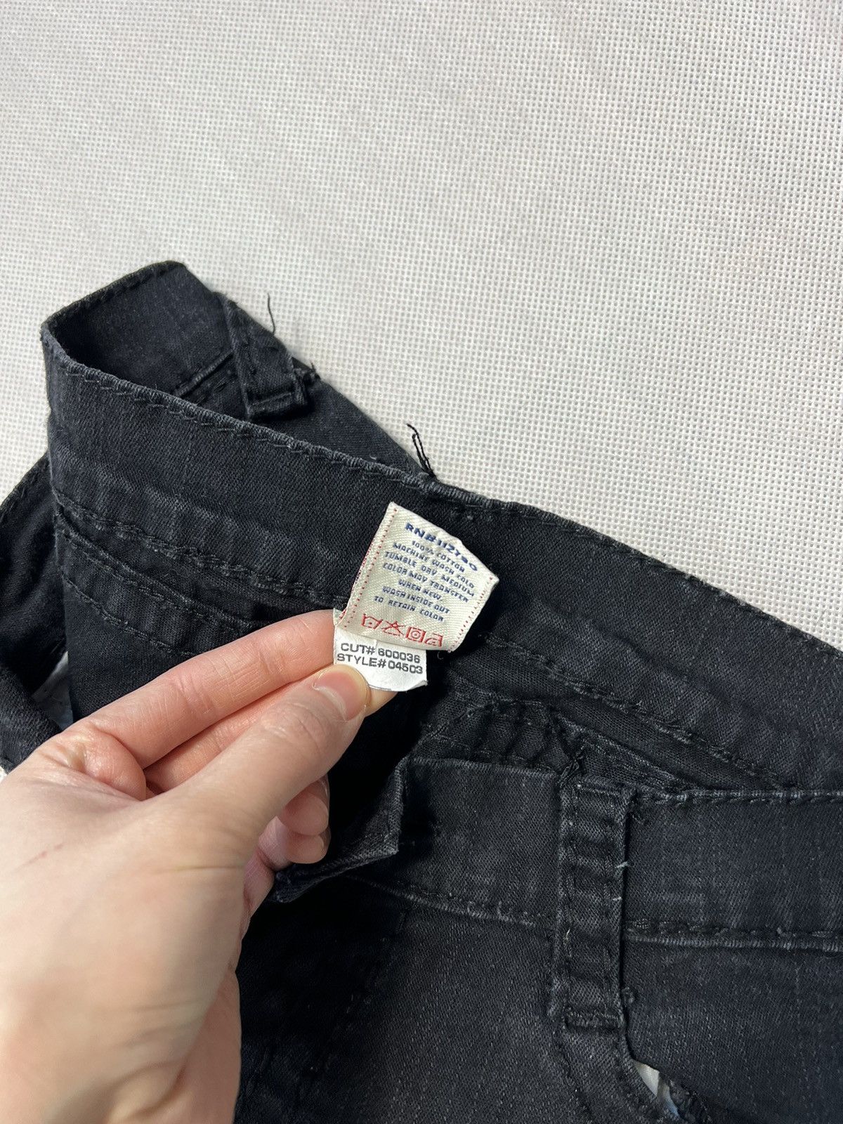 True Religion × Vintage Pants True Religion Black Vintage Y2K Size 30" / US 8 / IT 44 - 5 Thumbnail