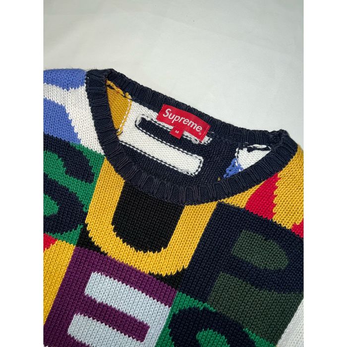 Supreme Supreme Big Letter Sweater | Grailed