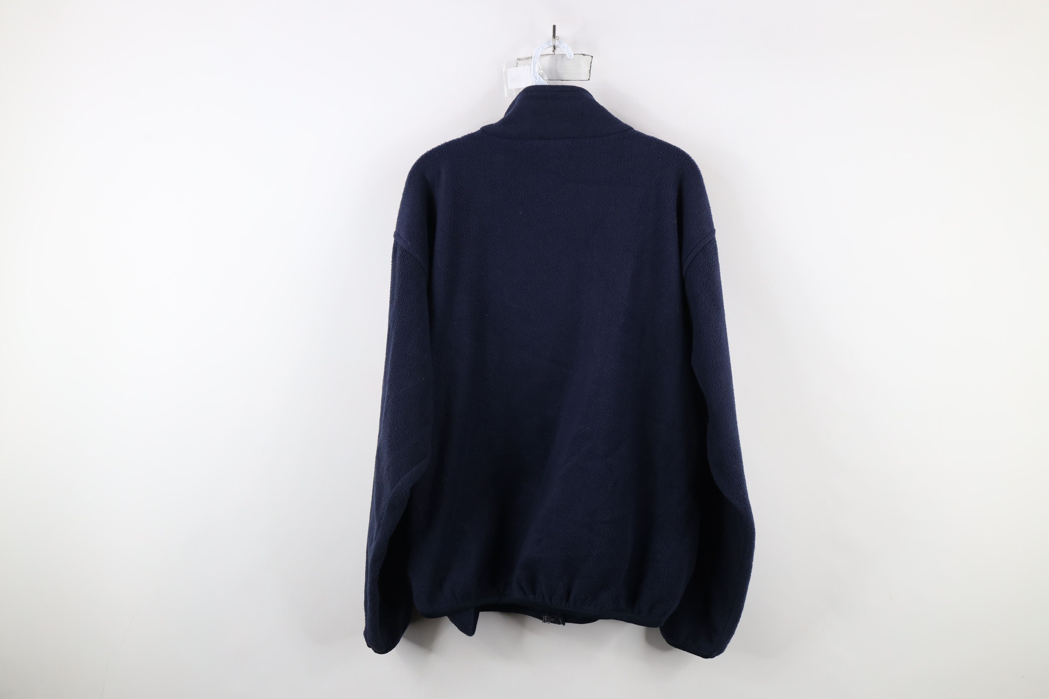 Vintage Vintage 90s University of Michigan Fleece Jacket Blue Size US M / EU 48-50 / 2 - 11 Thumbnail