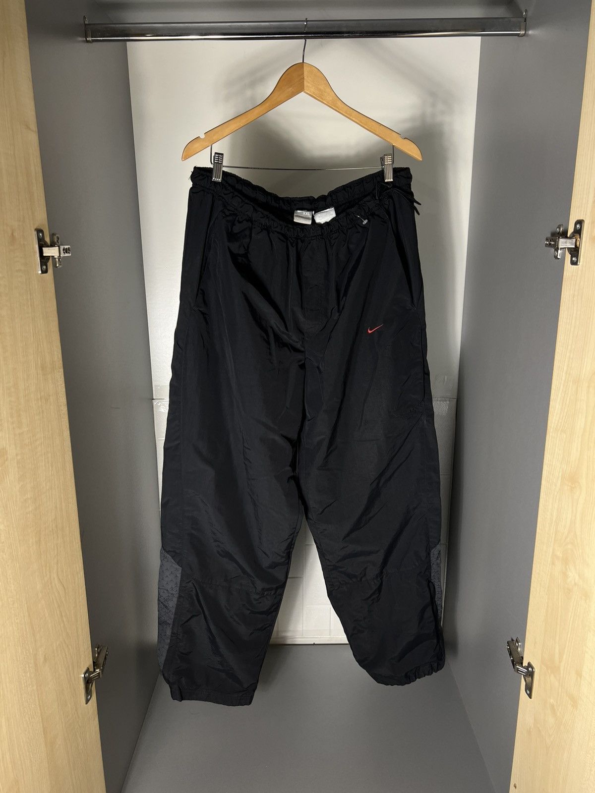 Nike VINTAGE NIKE RETRO SWEATPANTS MULTIPICKET DRILL SWOOSH JAPAN STYLE Y2K 90s Size US 36 / EU 52 - 7 Thumbnail