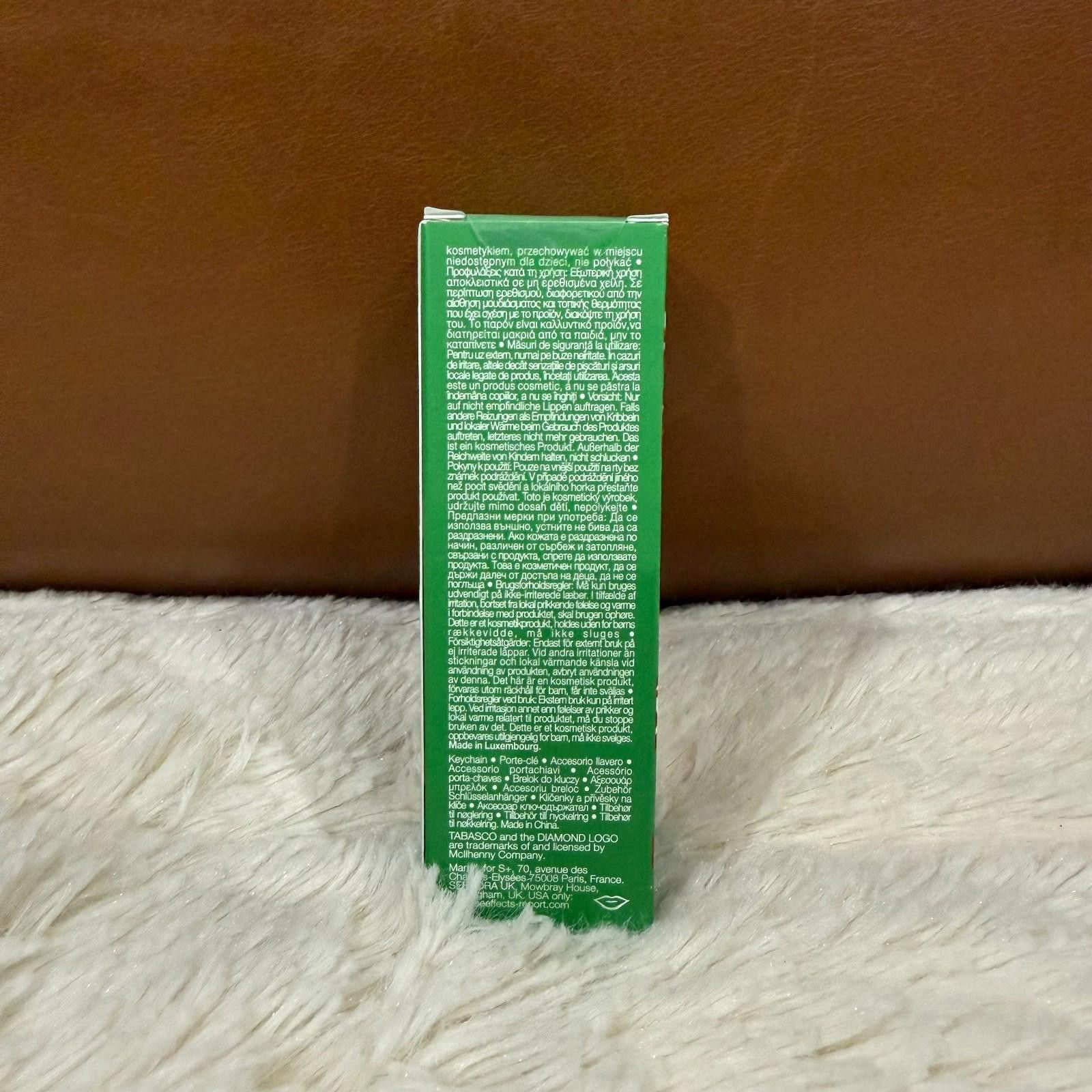 Other Sephora x TABASCO Green Jalapeño Plump Effect Lip Gloss 6ml Size ONE SIZE - 3 Thumbnail