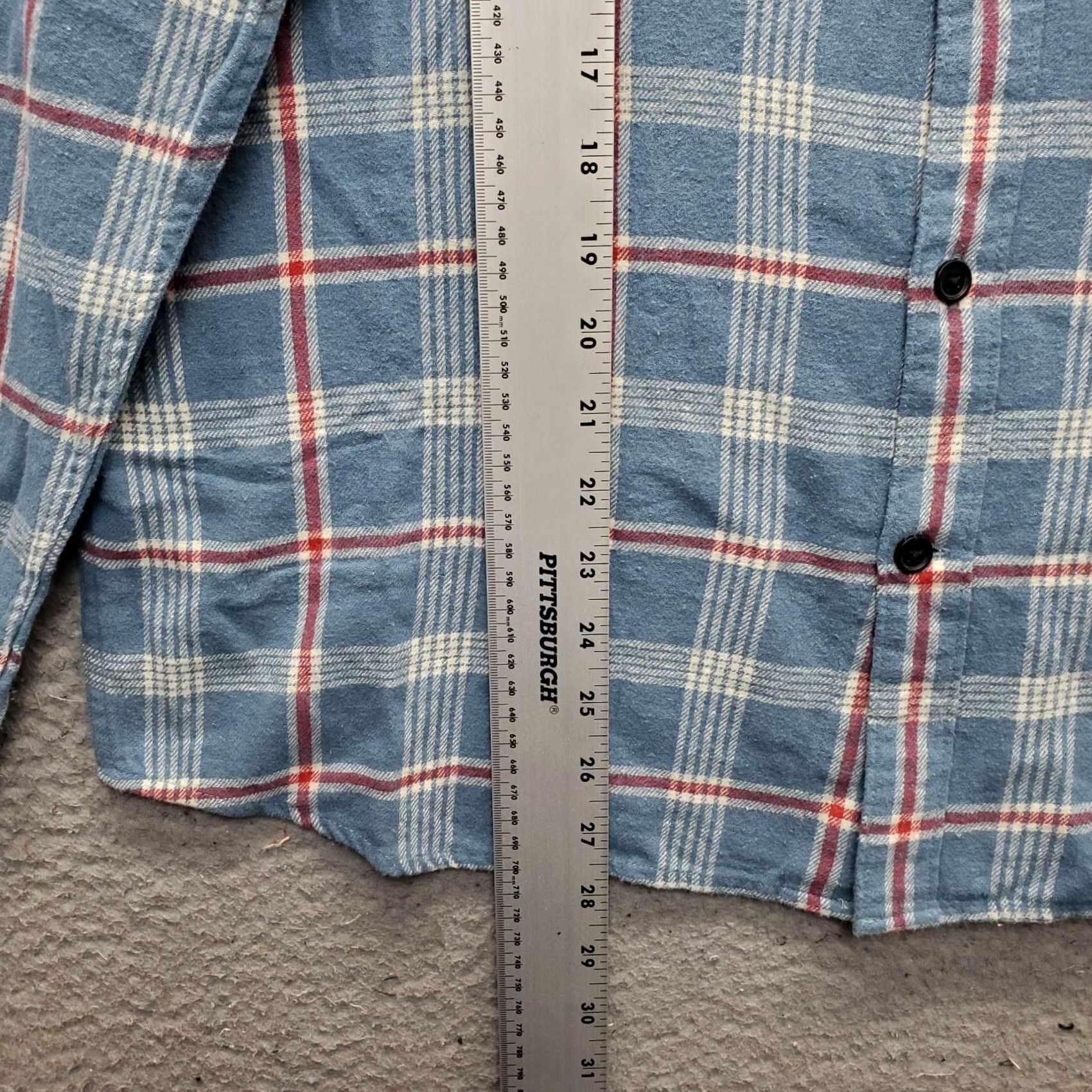 Lucky Brand Lucky Brand Flannel Shirt Mens L Multi Plaid Classic Fit Chest Pocket Shirt Size US L / EU 52-54 / 3 - 4 Thumbnail