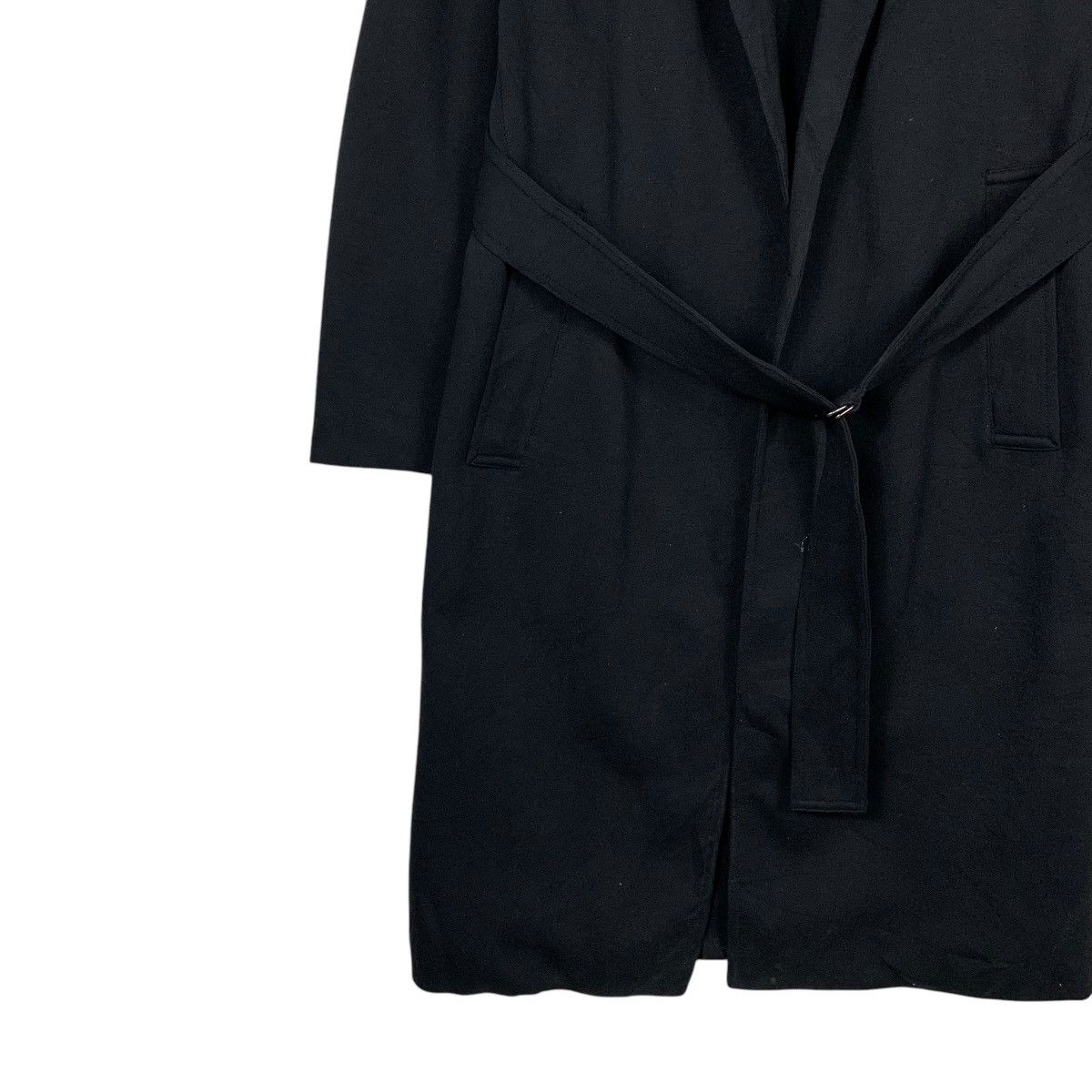 Lemaire × Uniqlo Lemaire Buttonless Belted Long Coat Jacket #2058-C89 Size US L / EU 52-54 / 3 - 6 Thumbnail