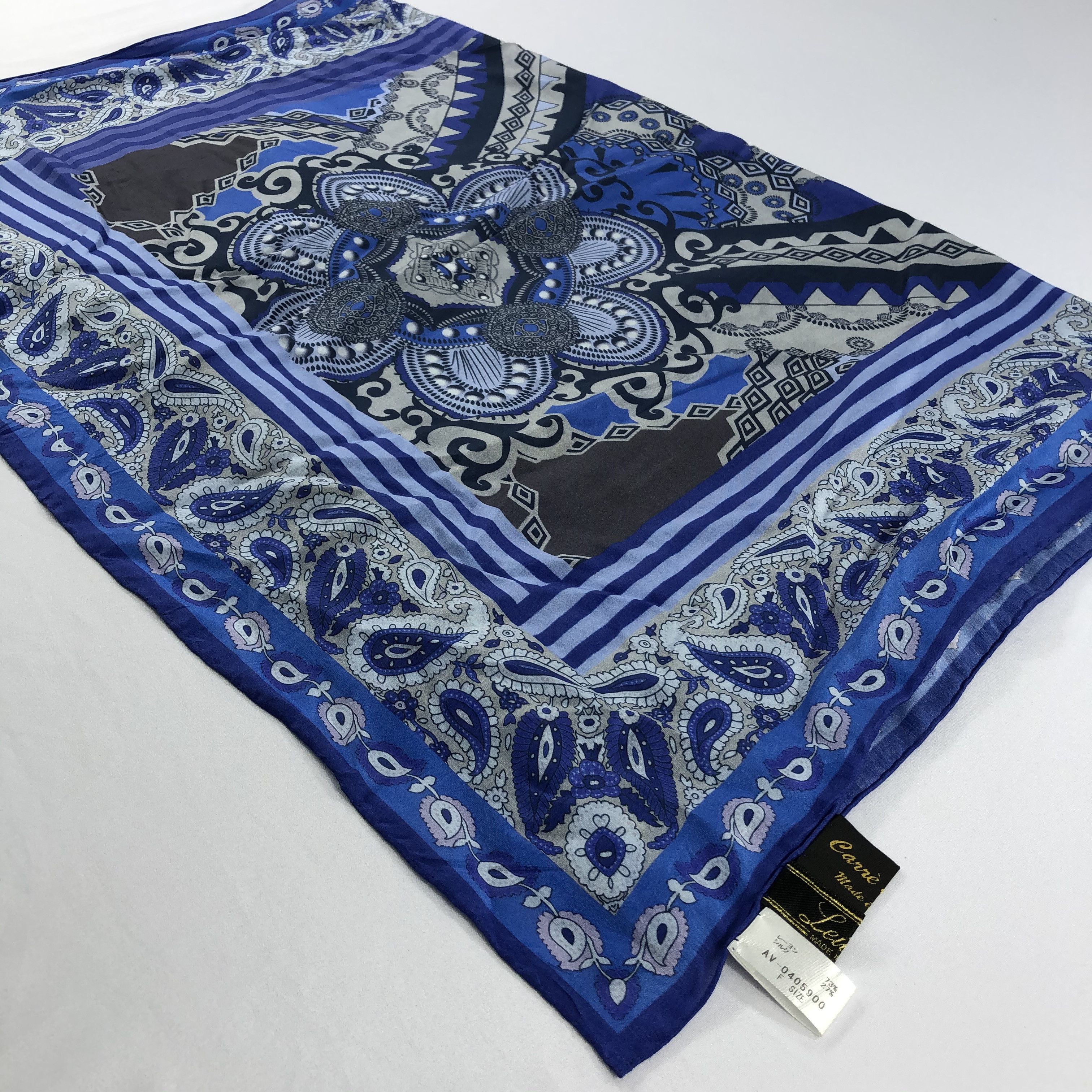 Vintage Vintage Leilian Silk Scarf Size ONE SIZE - 4 Thumbnail