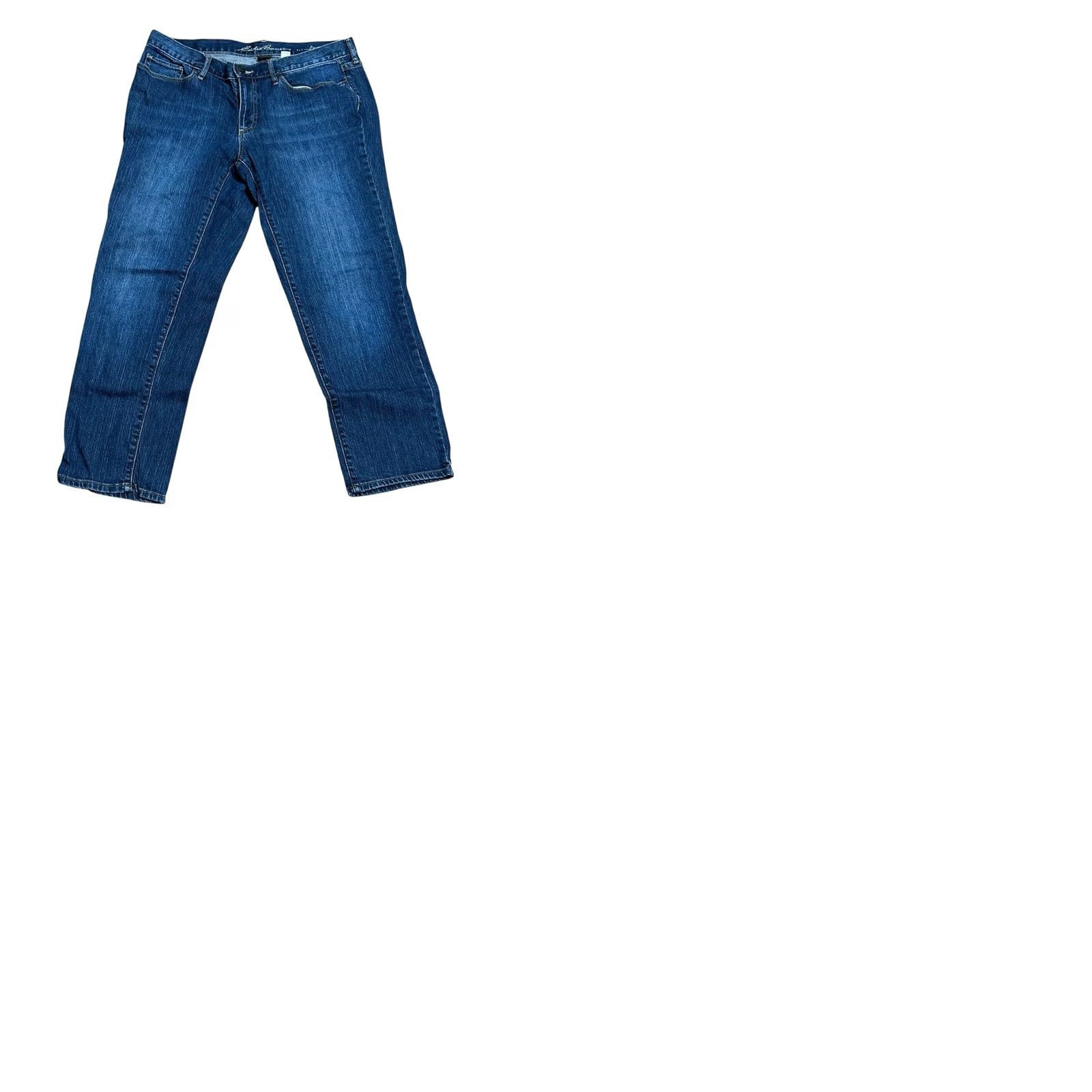 Eddie Bauer Eddie Bauer Jeans Women Sz 8 Blue Denim Curvy Stretch Casual Pants Straight Leg Jeans Regular Color Blue 5-Pocket Design Size 30" / US 8 / IT 44 - 11 Thumbnail