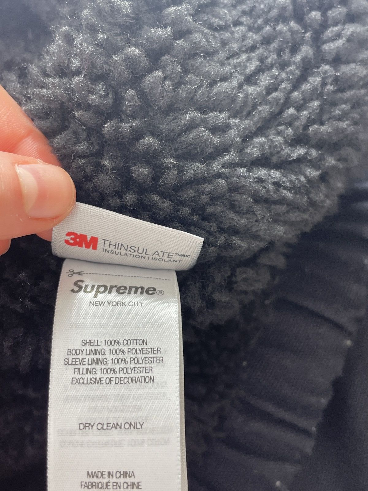 Supreme supereme fw25 codura workwear denim bomber Size US S / EU 44-46 / 1 - 7 Thumbnail