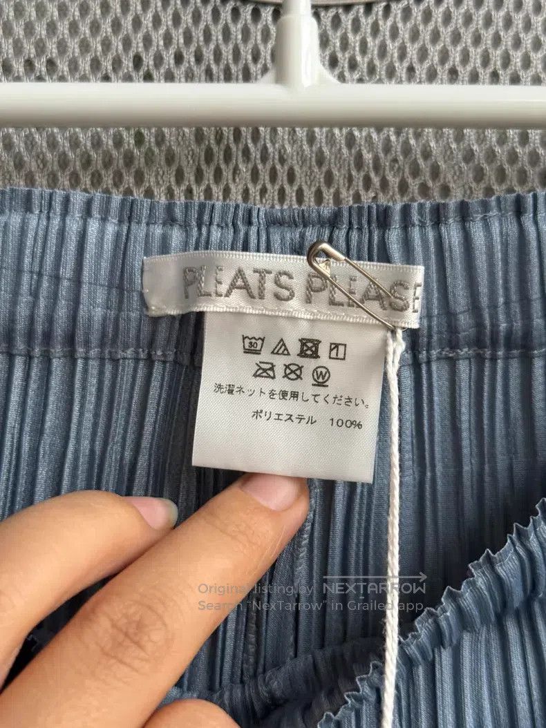 Issey Miyake Issey Miyake Grayish Blue Straight Slim Pants Size 26" / US 2 / IT 38 - 4 Thumbnail