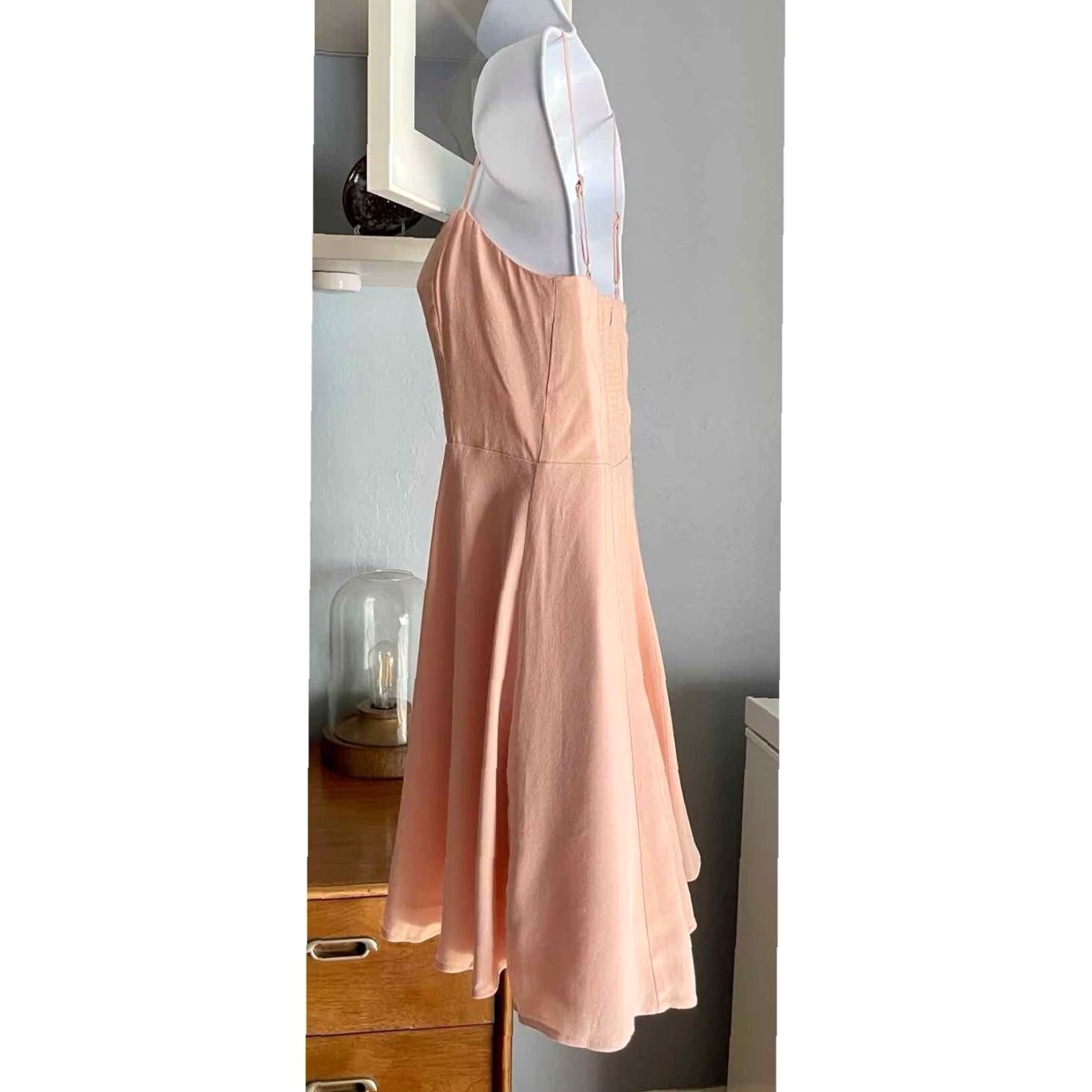 Vintage Aritzia Sunday Best Flirt Mini Dress in Rose Quartz Size 0 - Women Dress, Mini, Pink, 0, Regular, Solid, Short Size XS / US 0-2 / IT 36-38 - 3 Thumbnail
